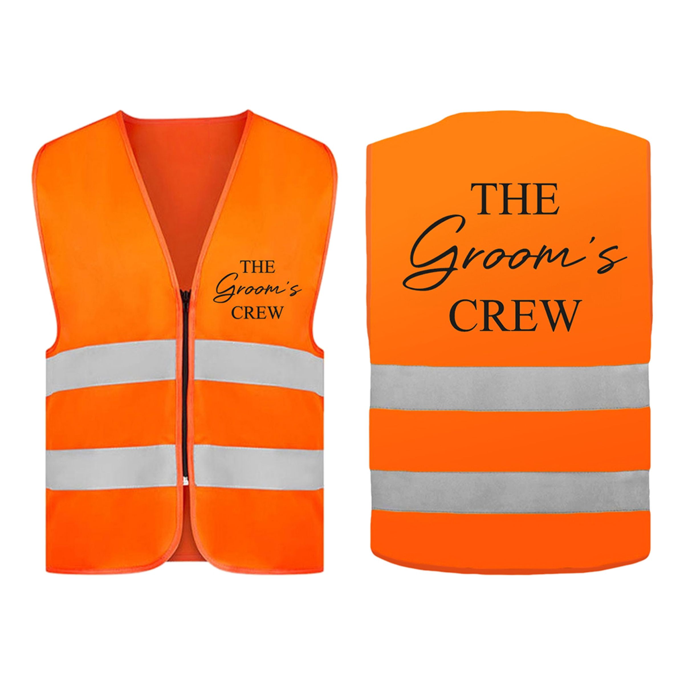 Reflexväst Groom's Crew - Medium