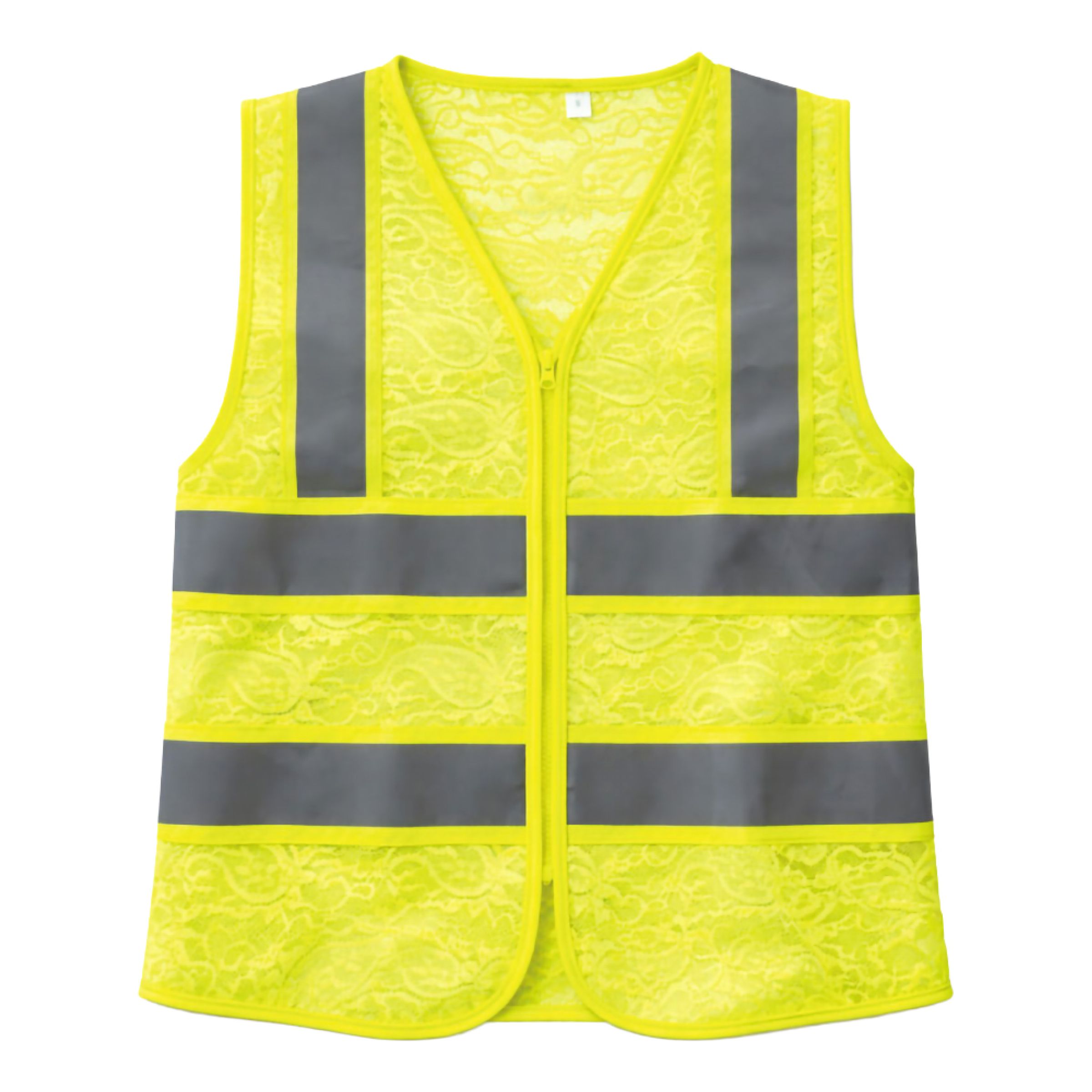 Reflexväst i Spets Neongul - Large | Hem - Teman - Färger - Gul | Party Outlet