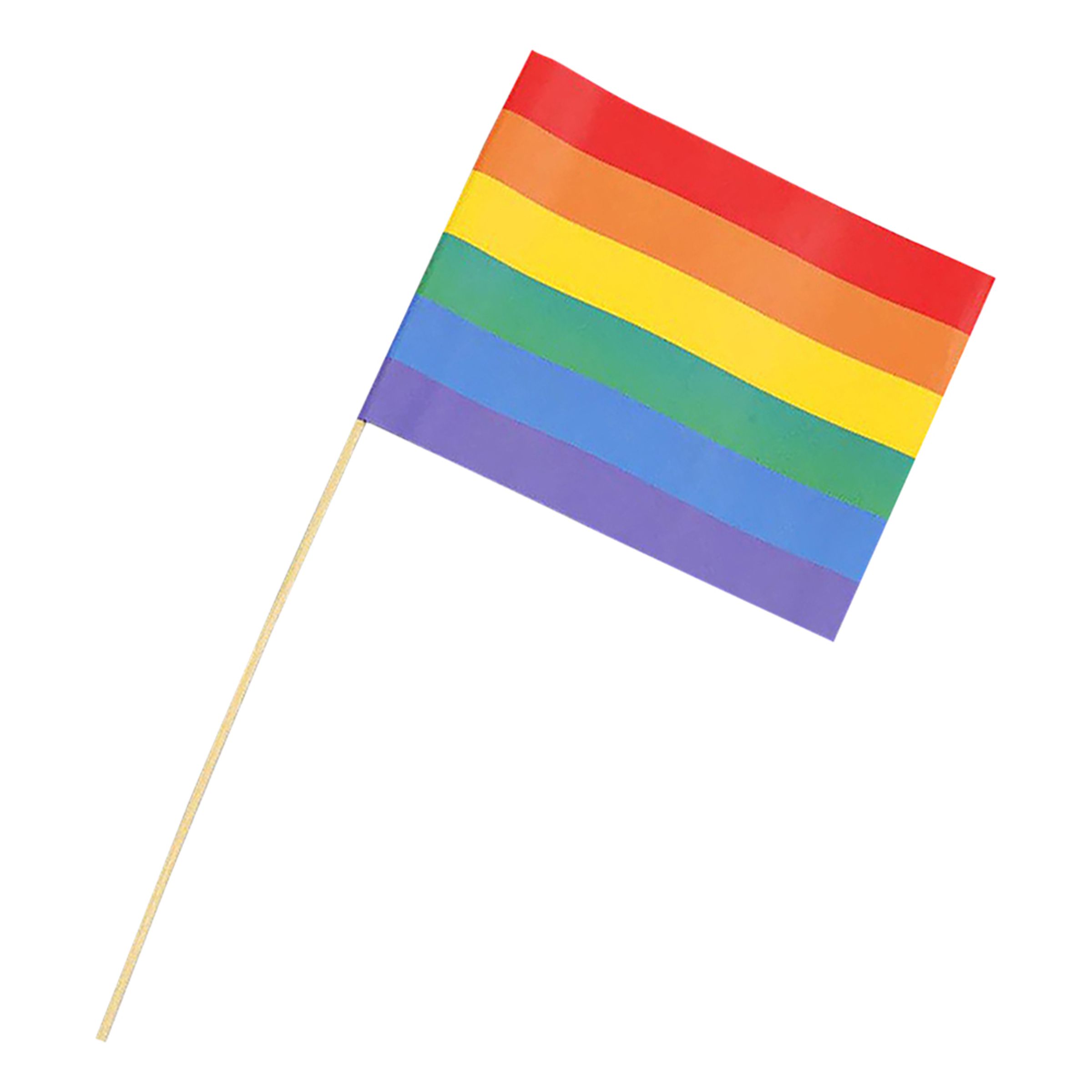 Läs mer om Regnbågsflagga på Pinne