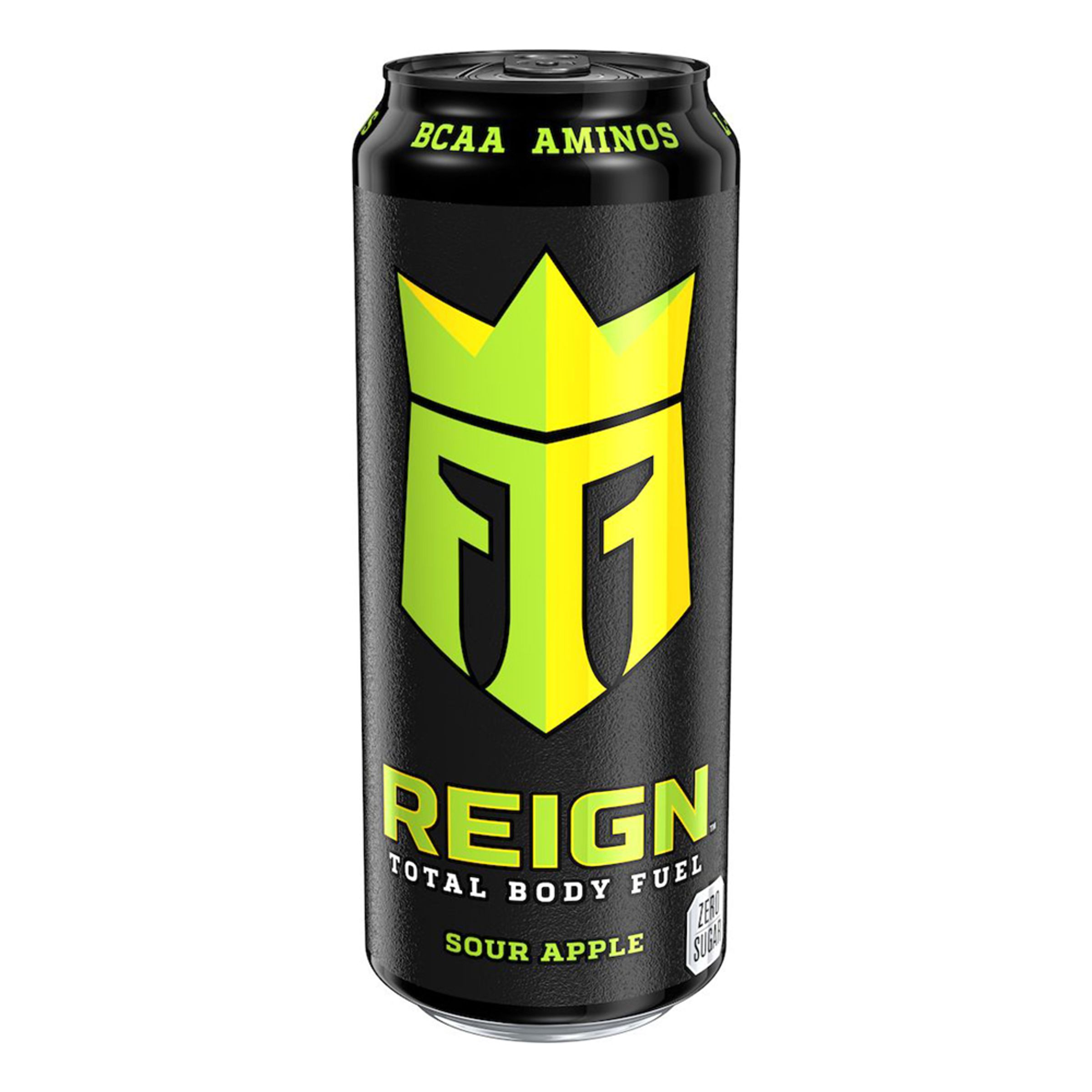 Läs mer om Reign Sour Apple Energidryck - 12-pack