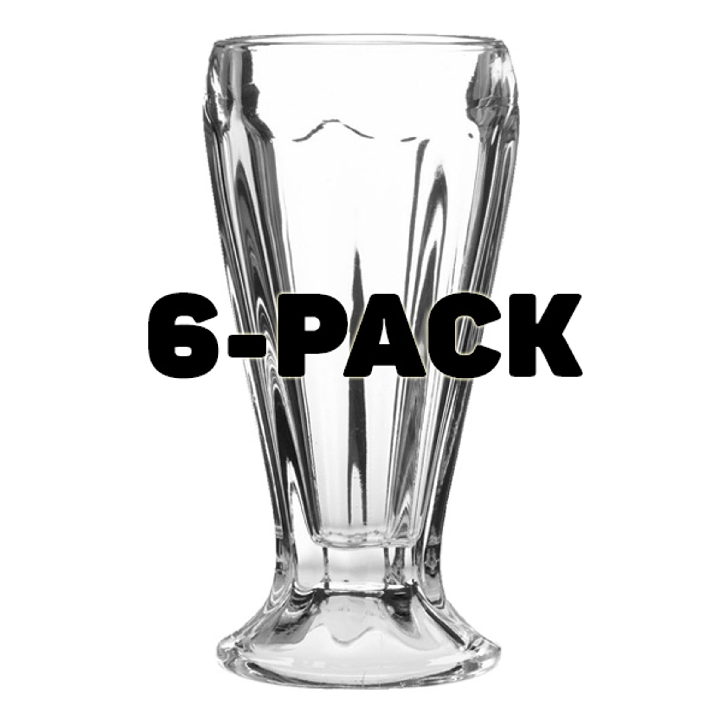 Retro Läskglas - 6-pack