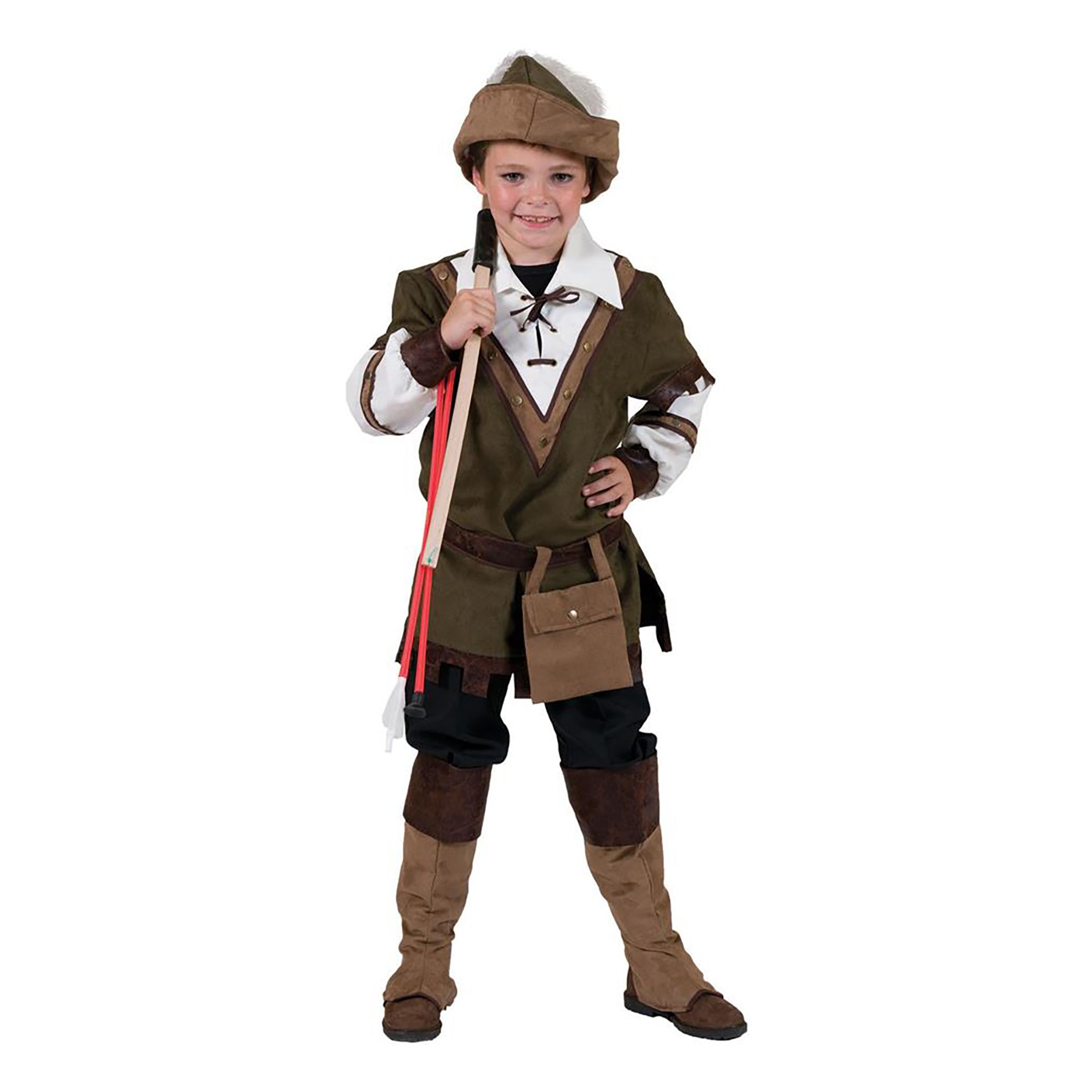 Läs mer om Robin Hood Barn Maskeradddräkt - Small