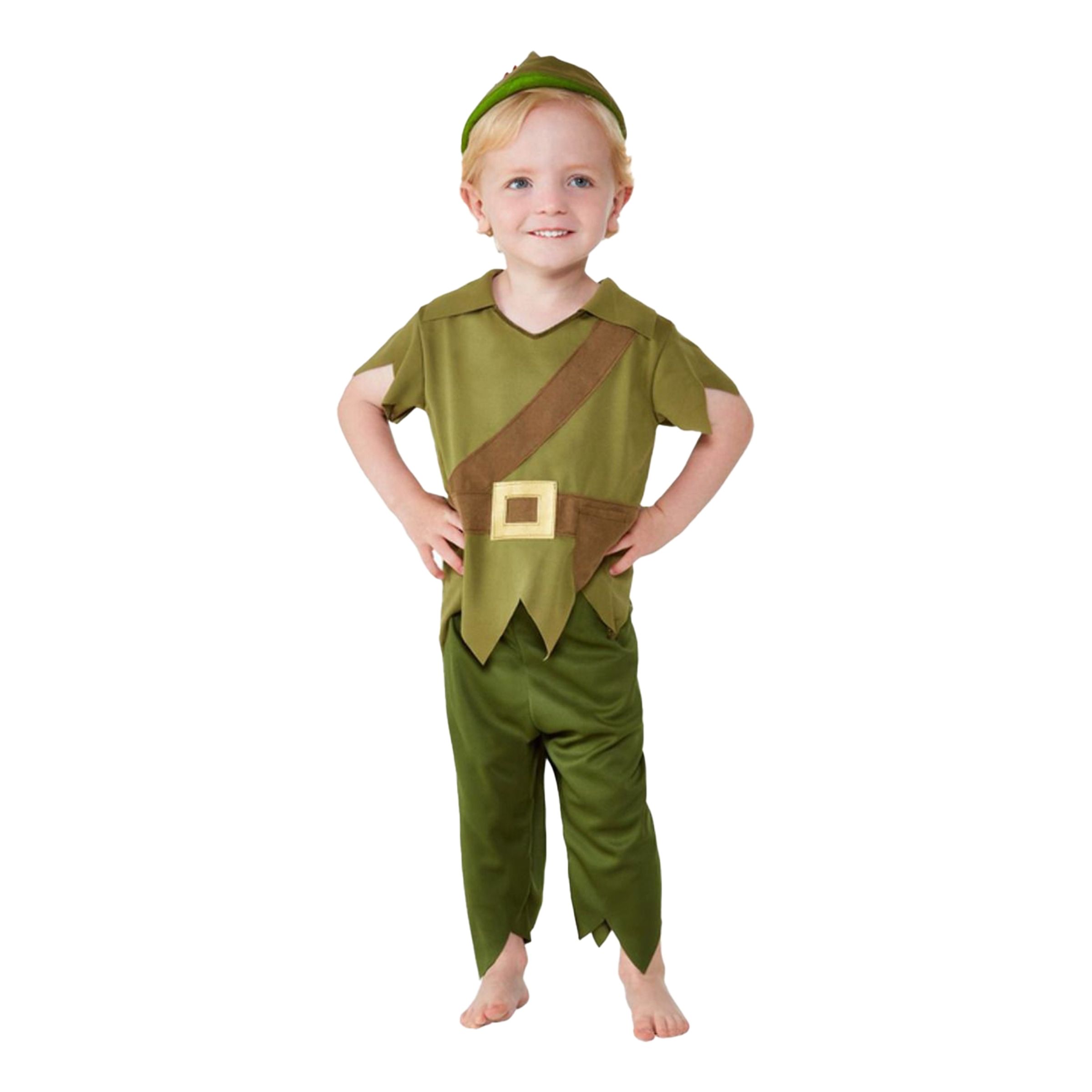 Robin Hood Toddler Maskeraddräkt - 1-2 år