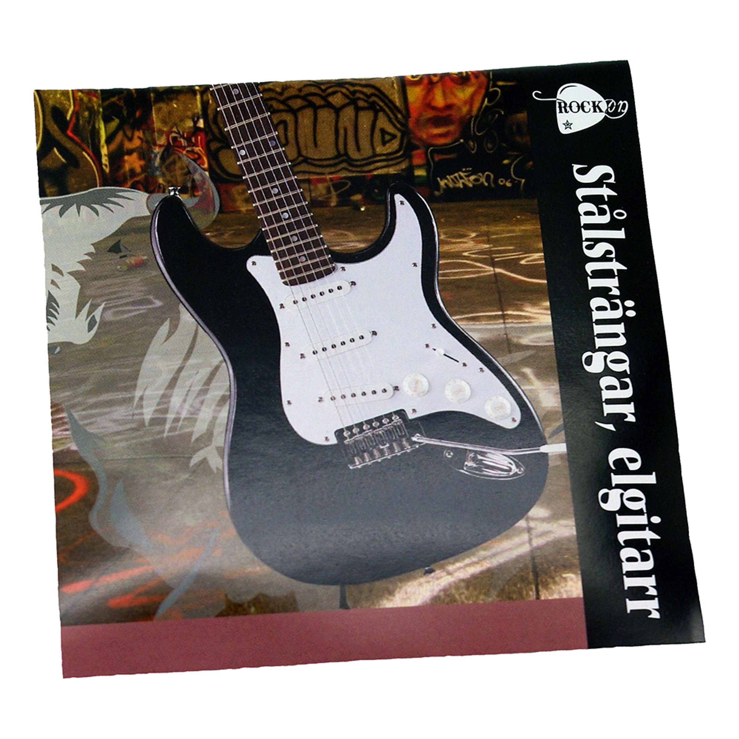 Läs mer om RockOn Gitarrsträngar till Elgitarr - Stålsträngar