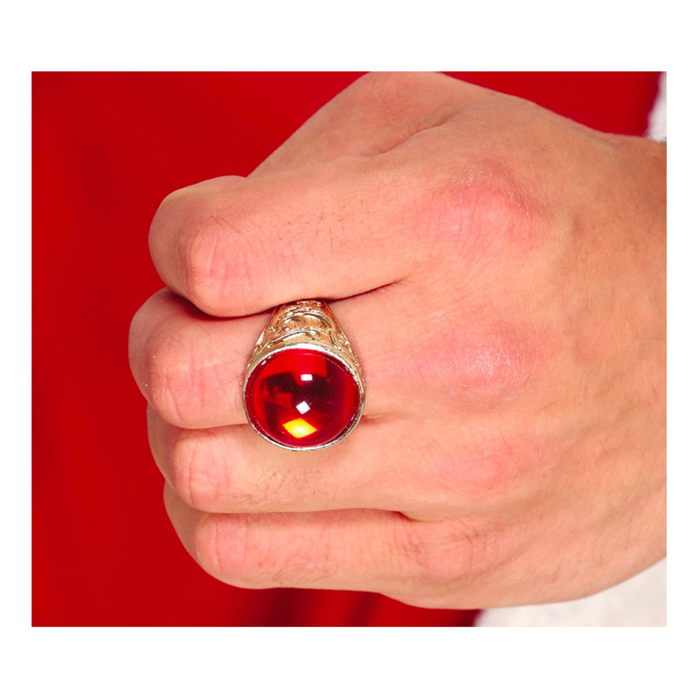 Röd Rubin Ring