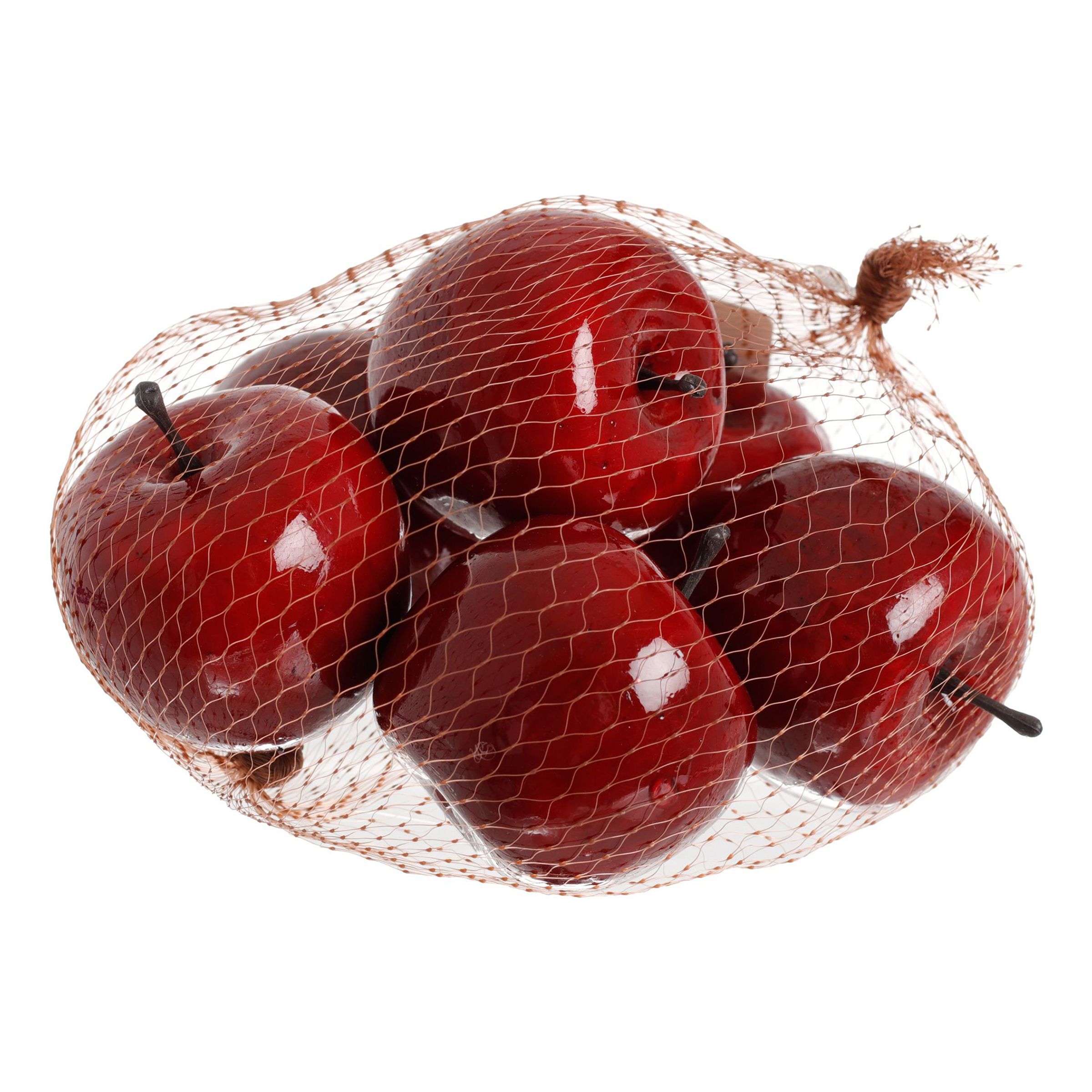 Röda Äpplen Bordsdekoration - 6-pack | Hem - Festartiklar - Festdekoration - Julpynt | Party Outlet
