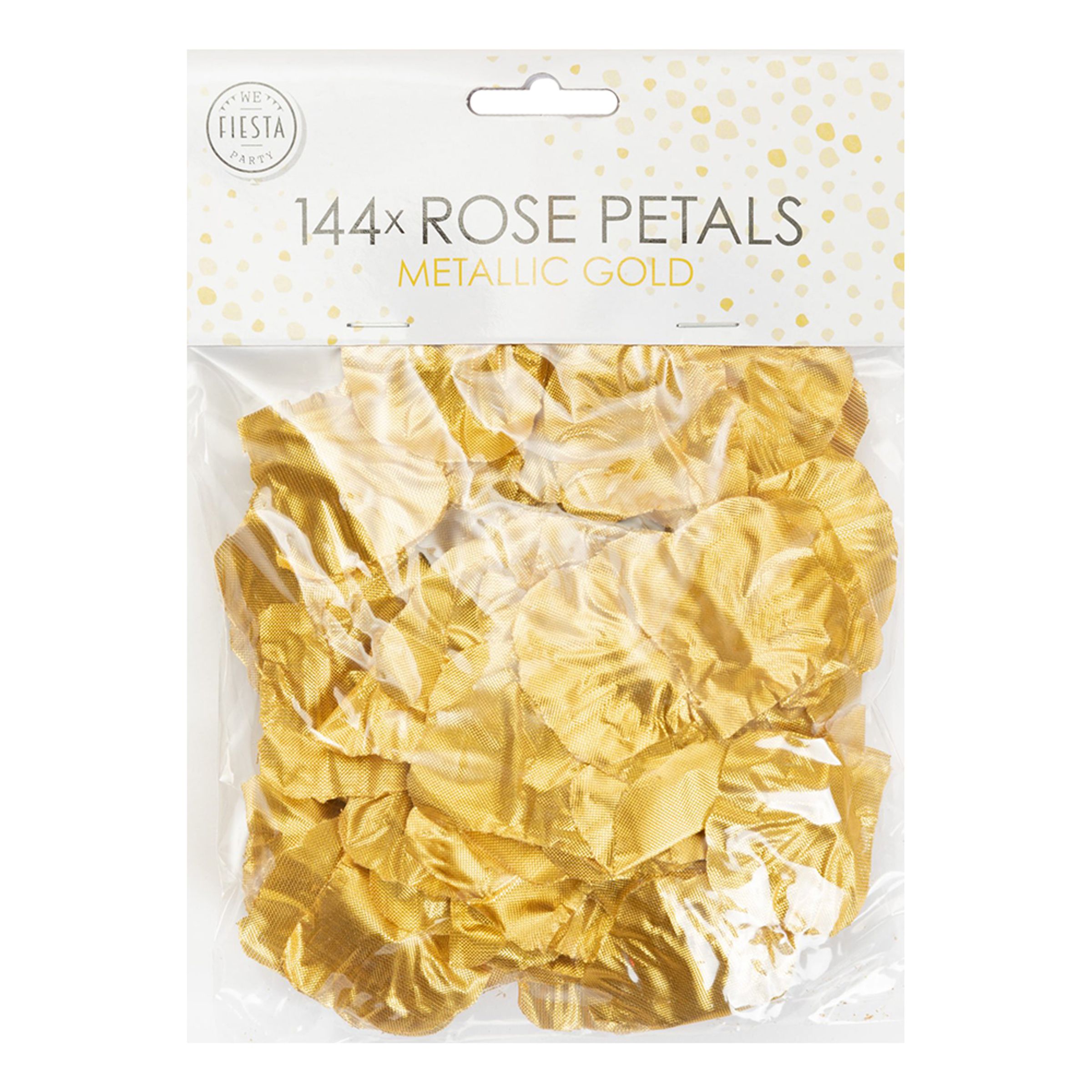 Rosenblad Guld Metallic - 144-pack