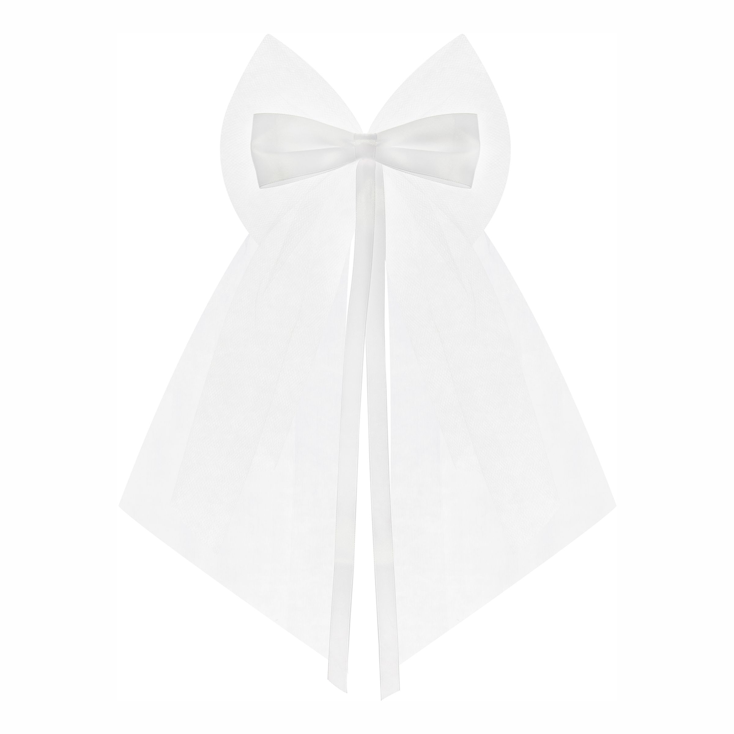 Rosetter med Band Vit - 2-pack | Hem - Teman - Högtider - Bröllop | Party Outlet