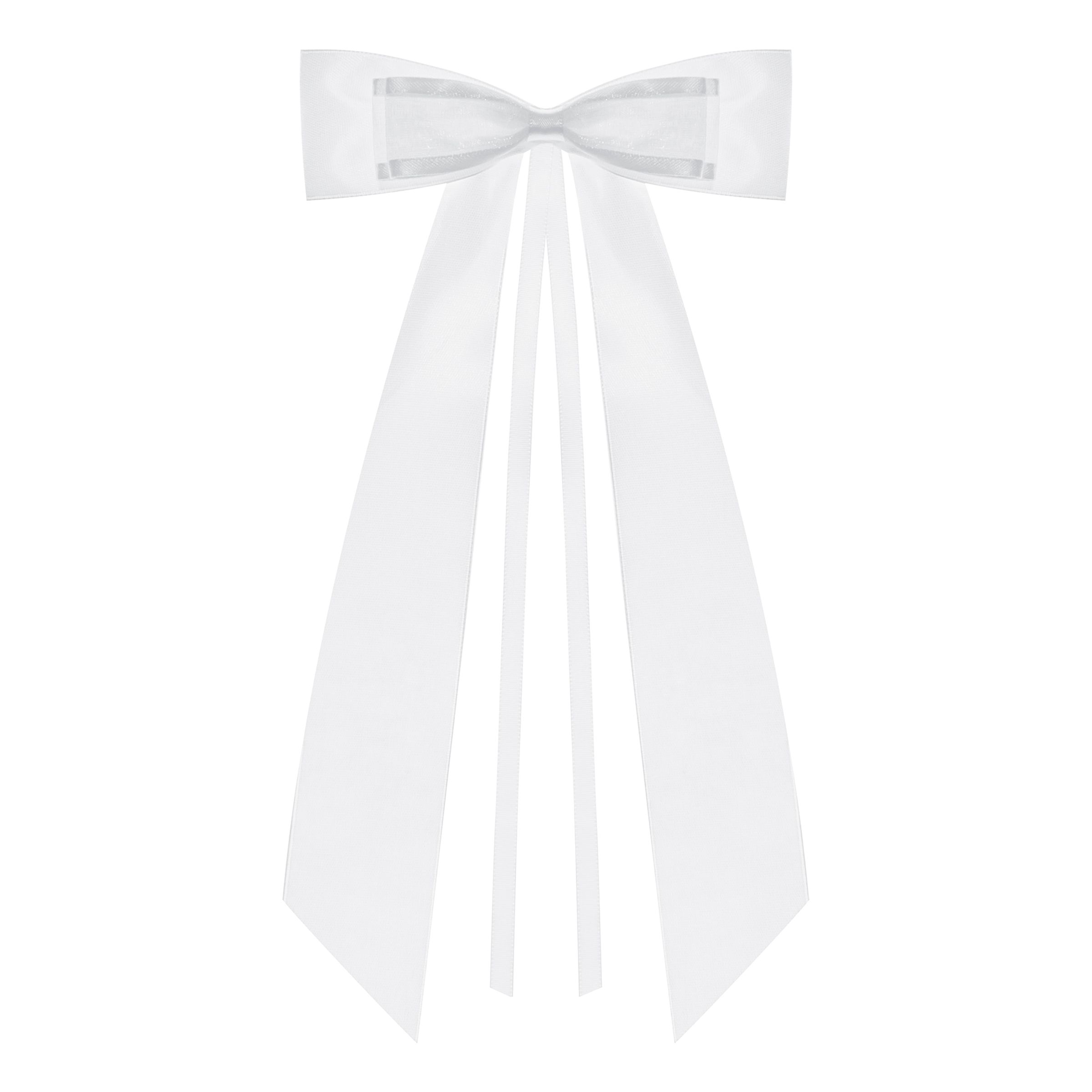 Rosetter med Fluga Vit - 4-pack | Hem - Teman - Högtider - Bröllop | Party Outlet