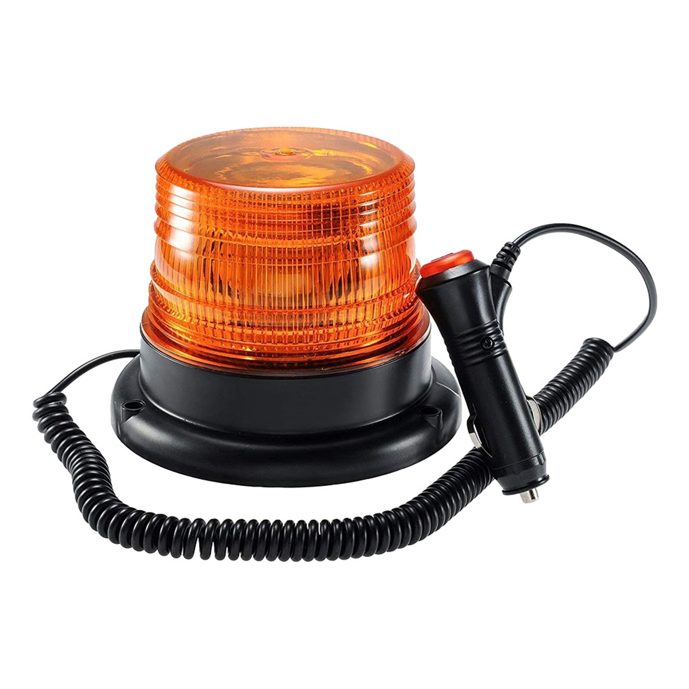 Roterande Lampa LED - Gul/Orange