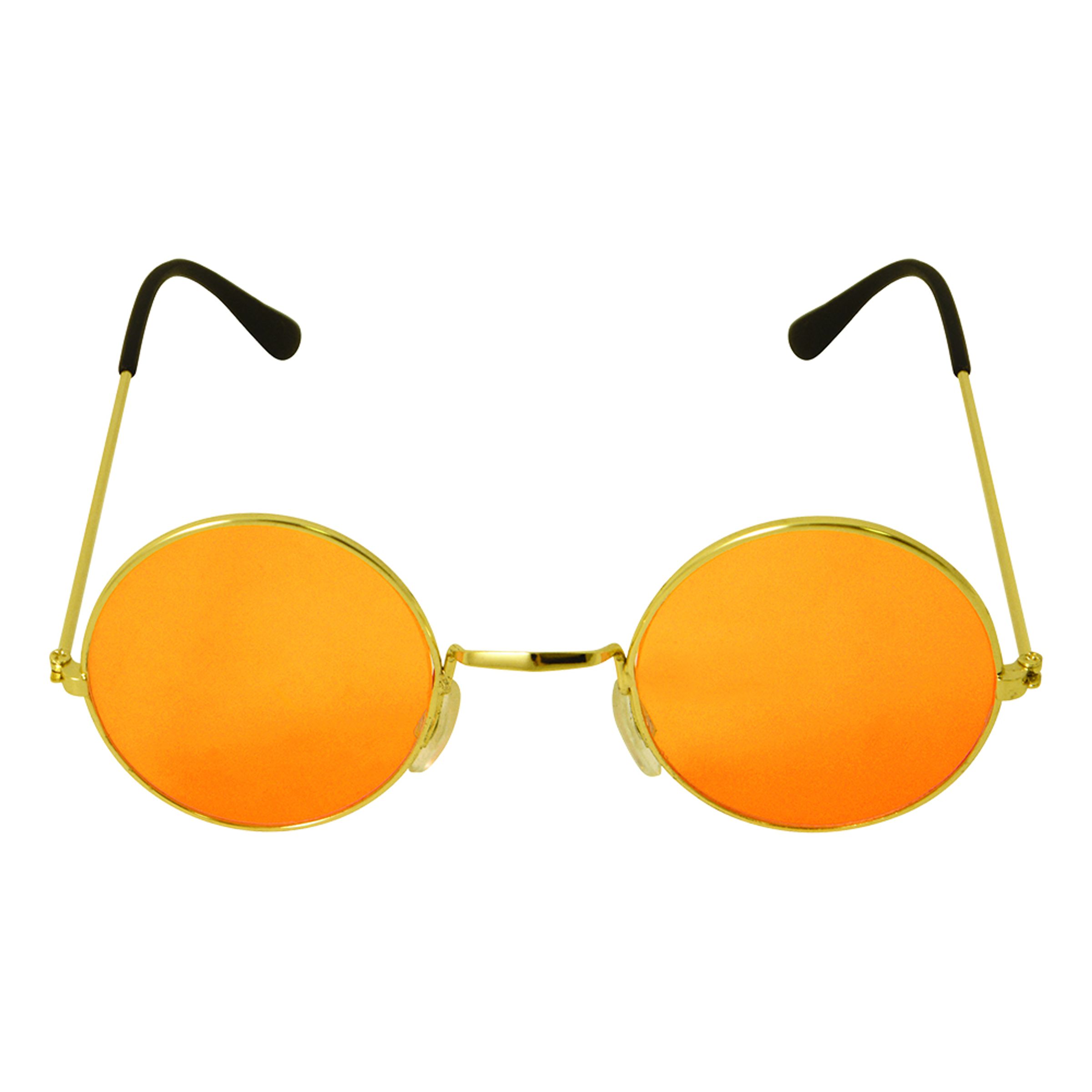 Runda Glasögon Orange