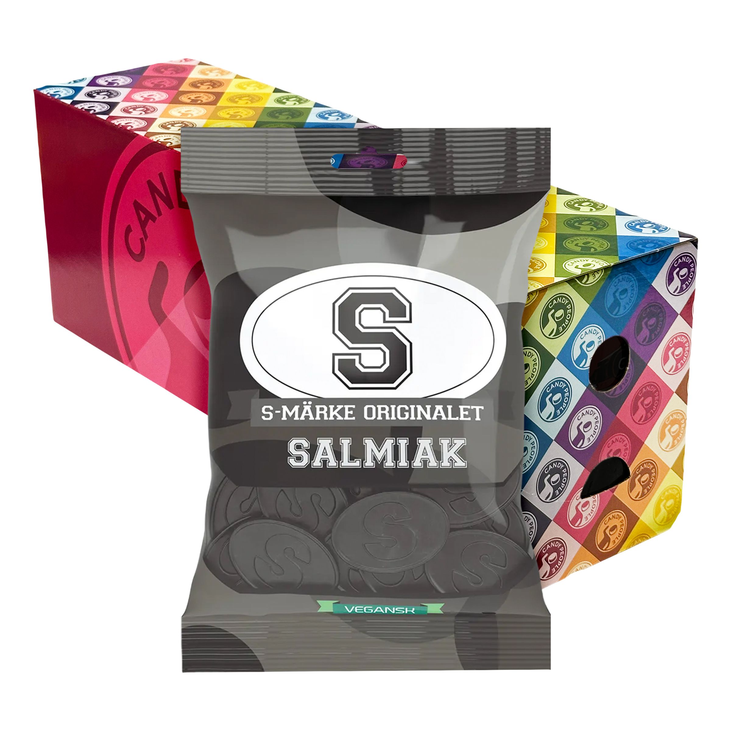 S-Märke Salmiak Storpack - 18-pack | Hem - Godis & Läsk - Godis - Lakrits | Pryloteket