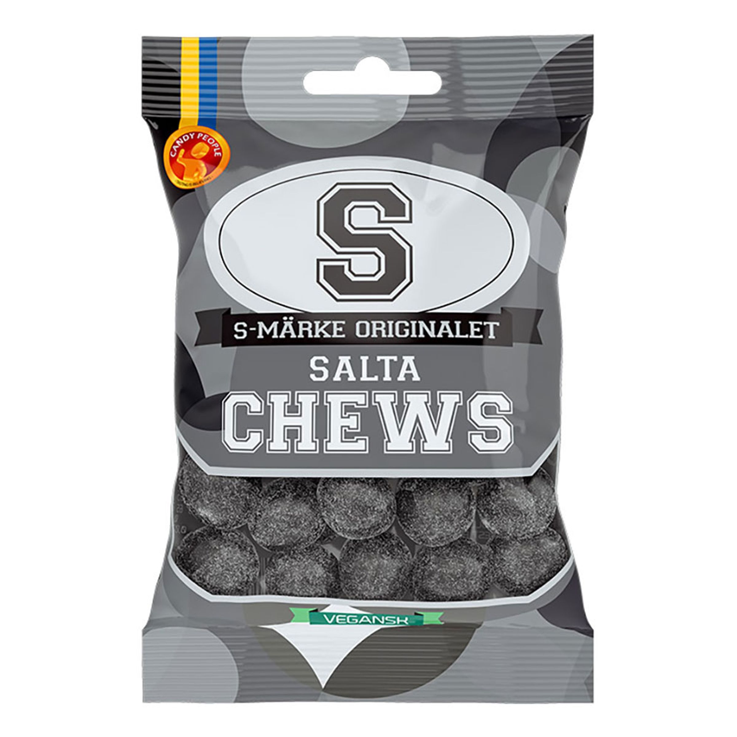 Läs mer om S-Märke Salta Chews - 70 gram