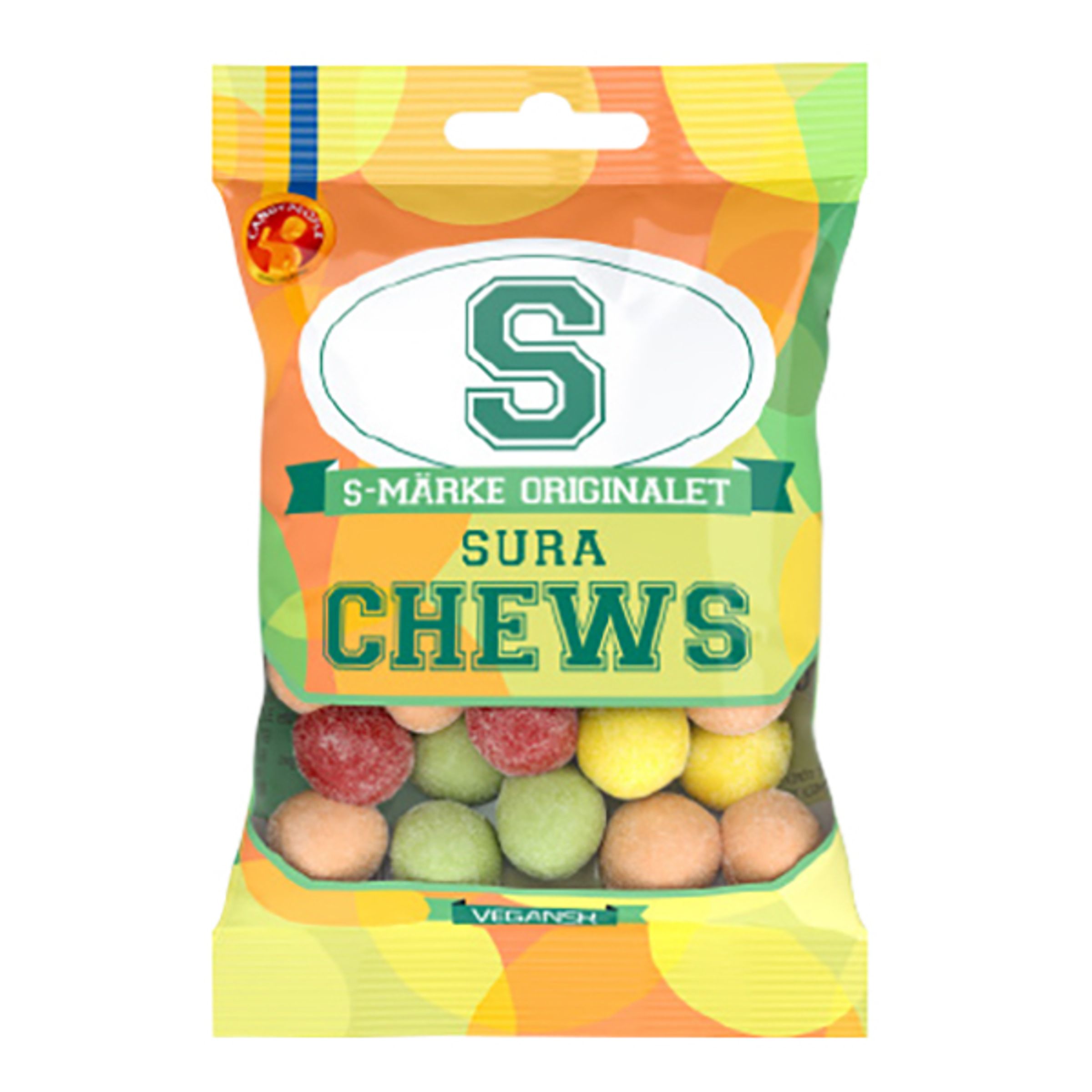 Läs mer om S-Märke Sura Chews - 70 gram