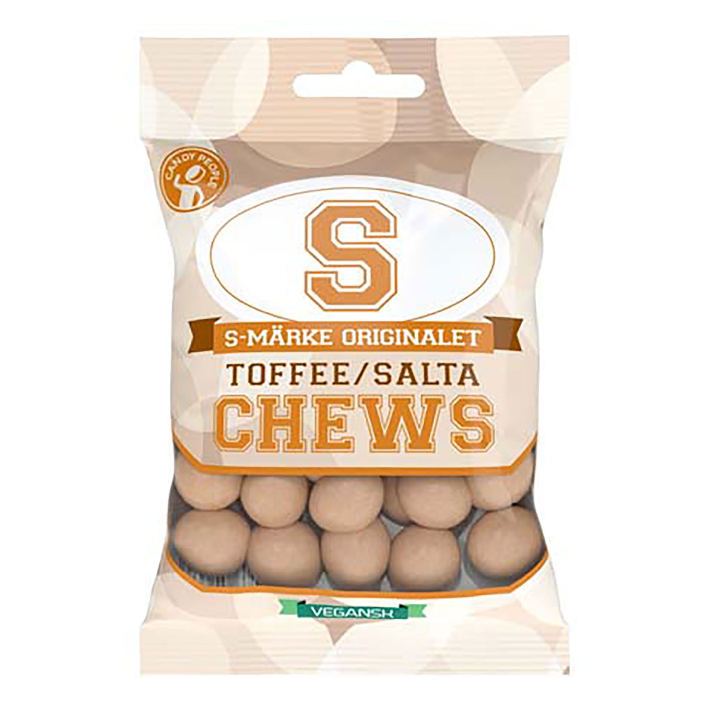 Läs mer om S-Märke Toffe/Salta Chews - 70 gram