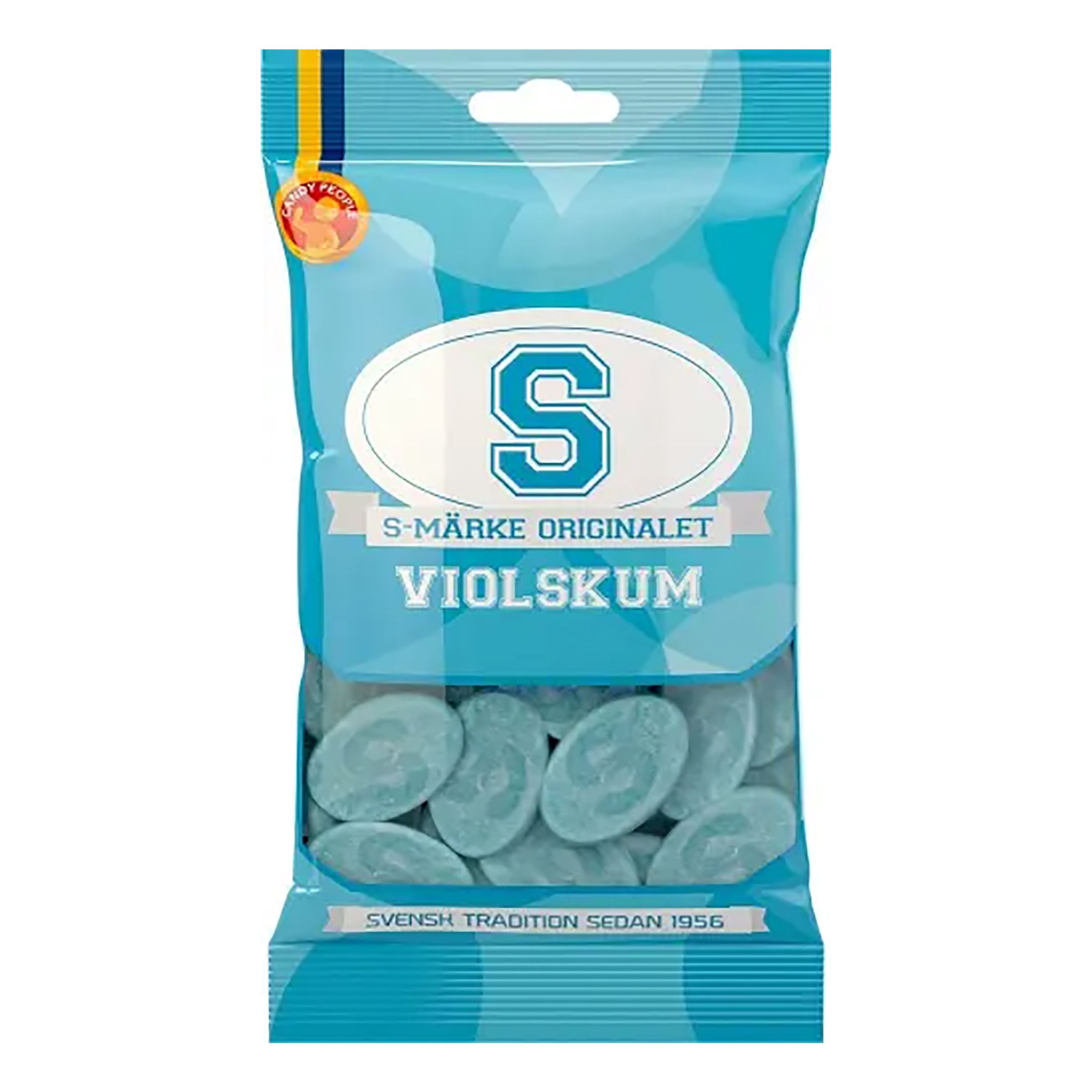 S-Märke Violskum - 70 g | Hem - Godis & Läsk - Godis - Skumgodis | Pryloteket