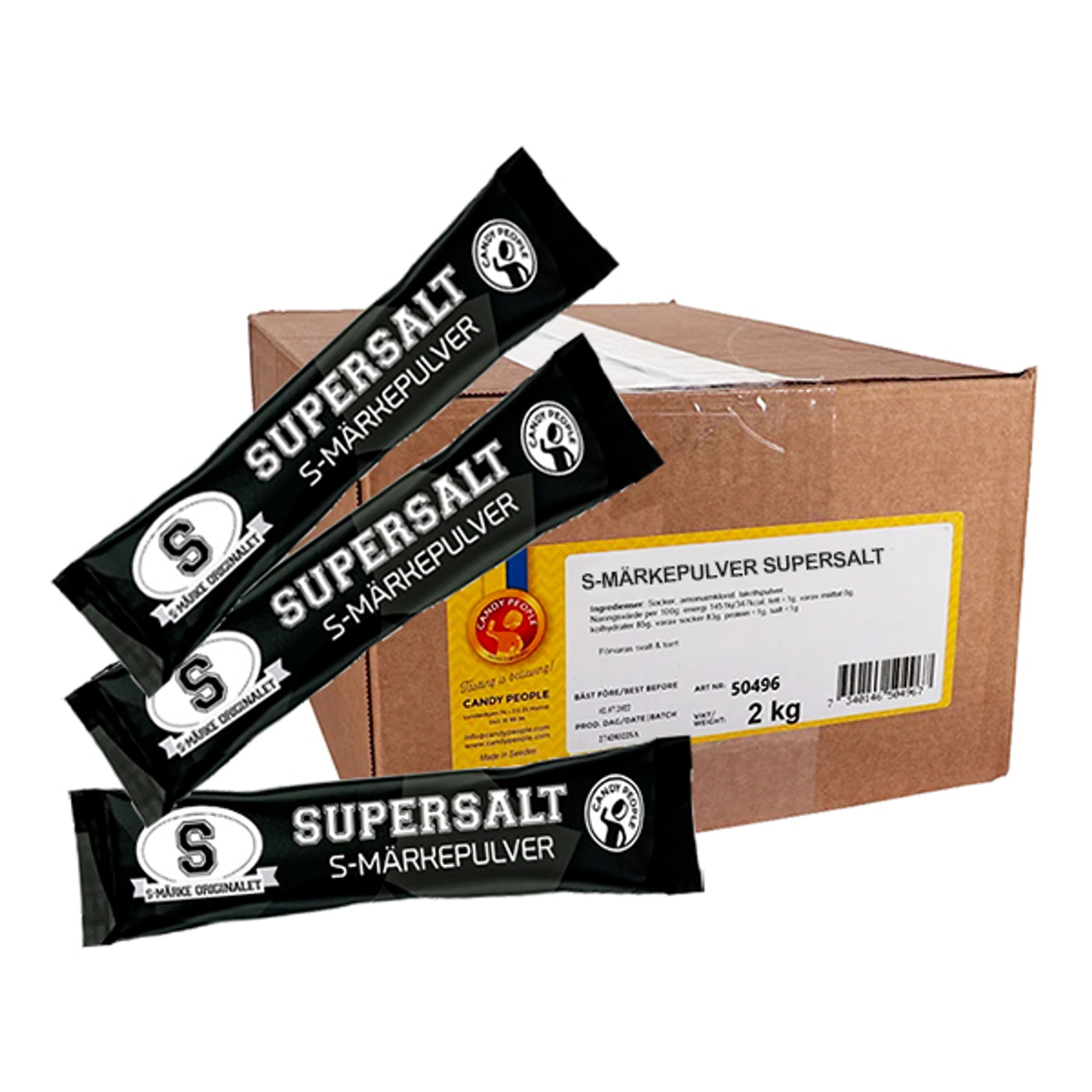 Läs mer om S-Märkepulver Supersalt Storpack - 2 kg