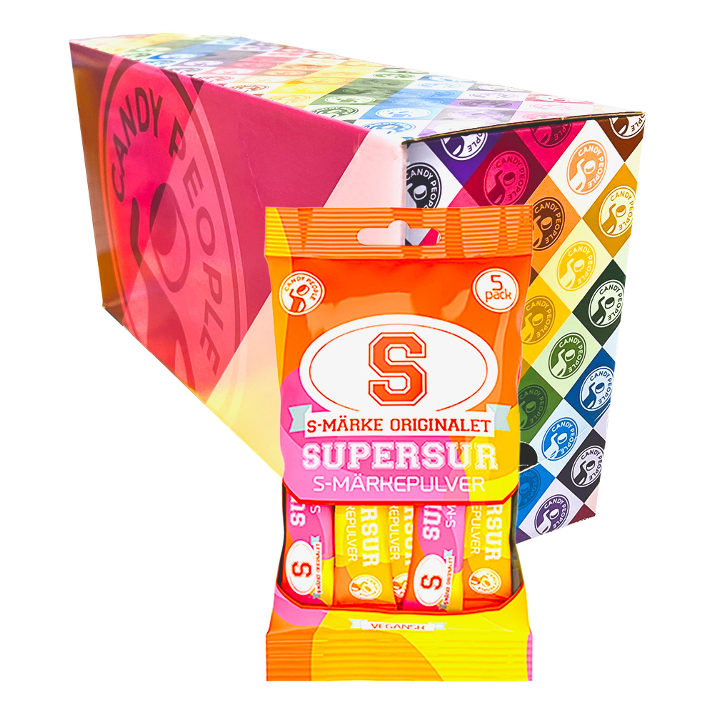 S-Märkepulver Supersur Storpack - 20-pack