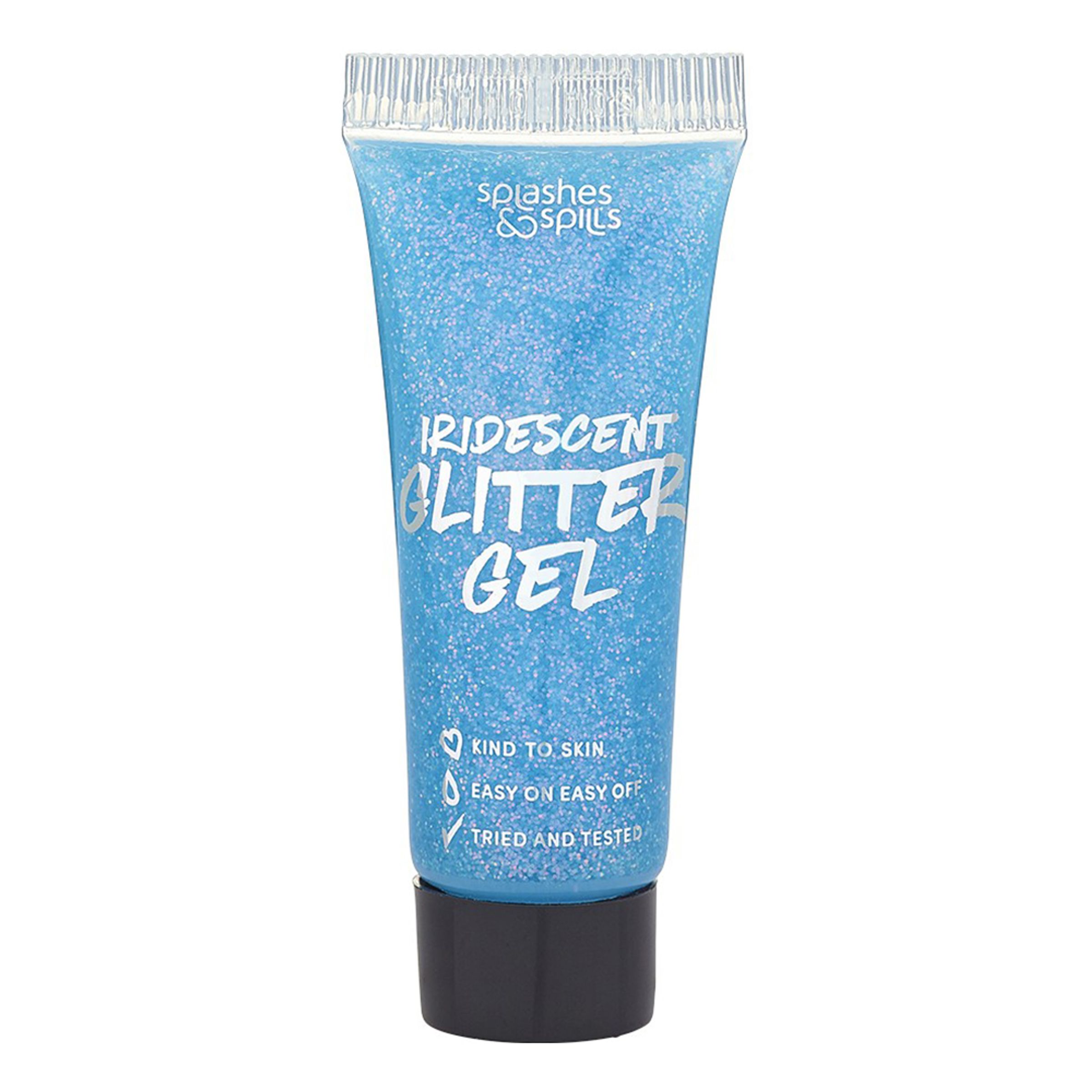 Läs mer om S&S Glittergel på Tub - Blå