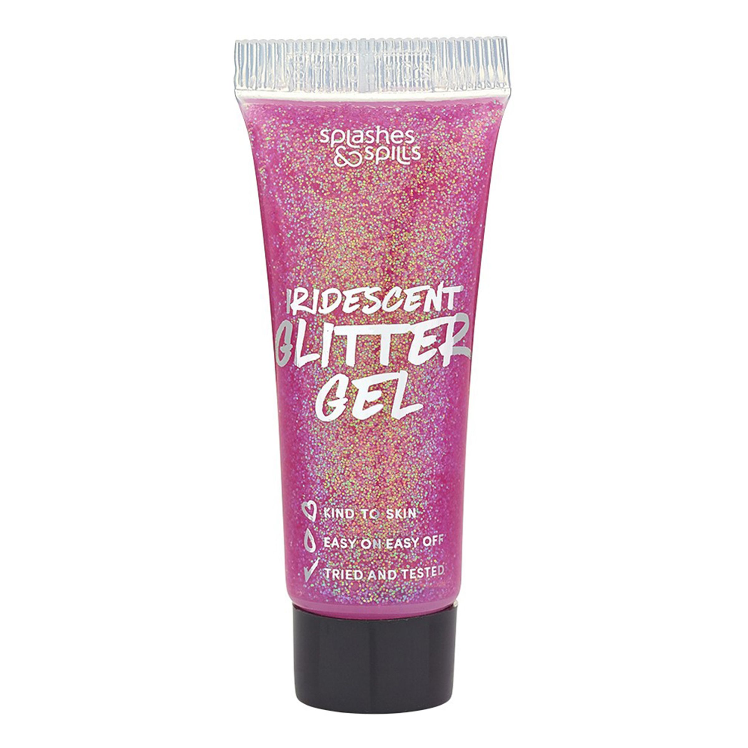 S&S Glittergel på Tub - Rosa