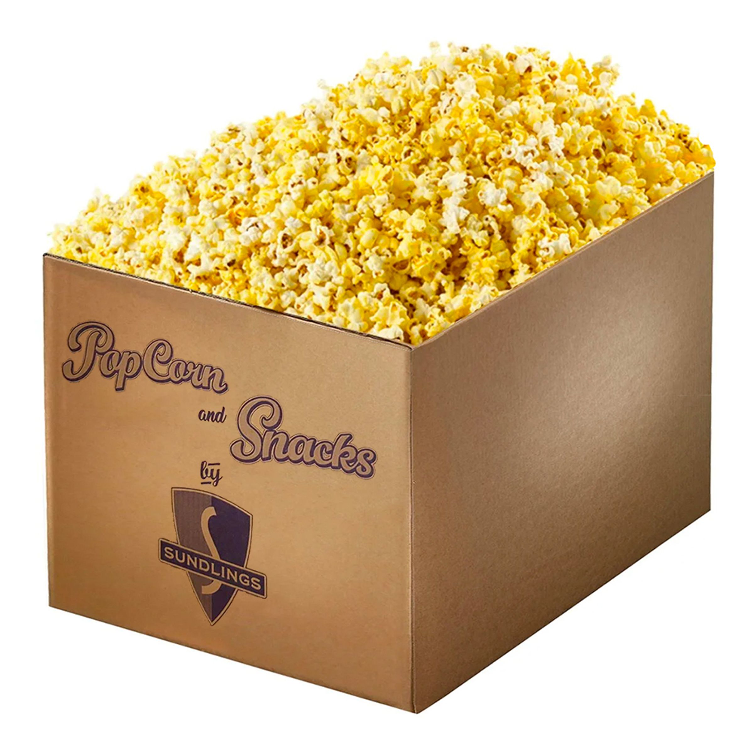 Läs mer om Salta Popcorn i Kartong - 40 liter