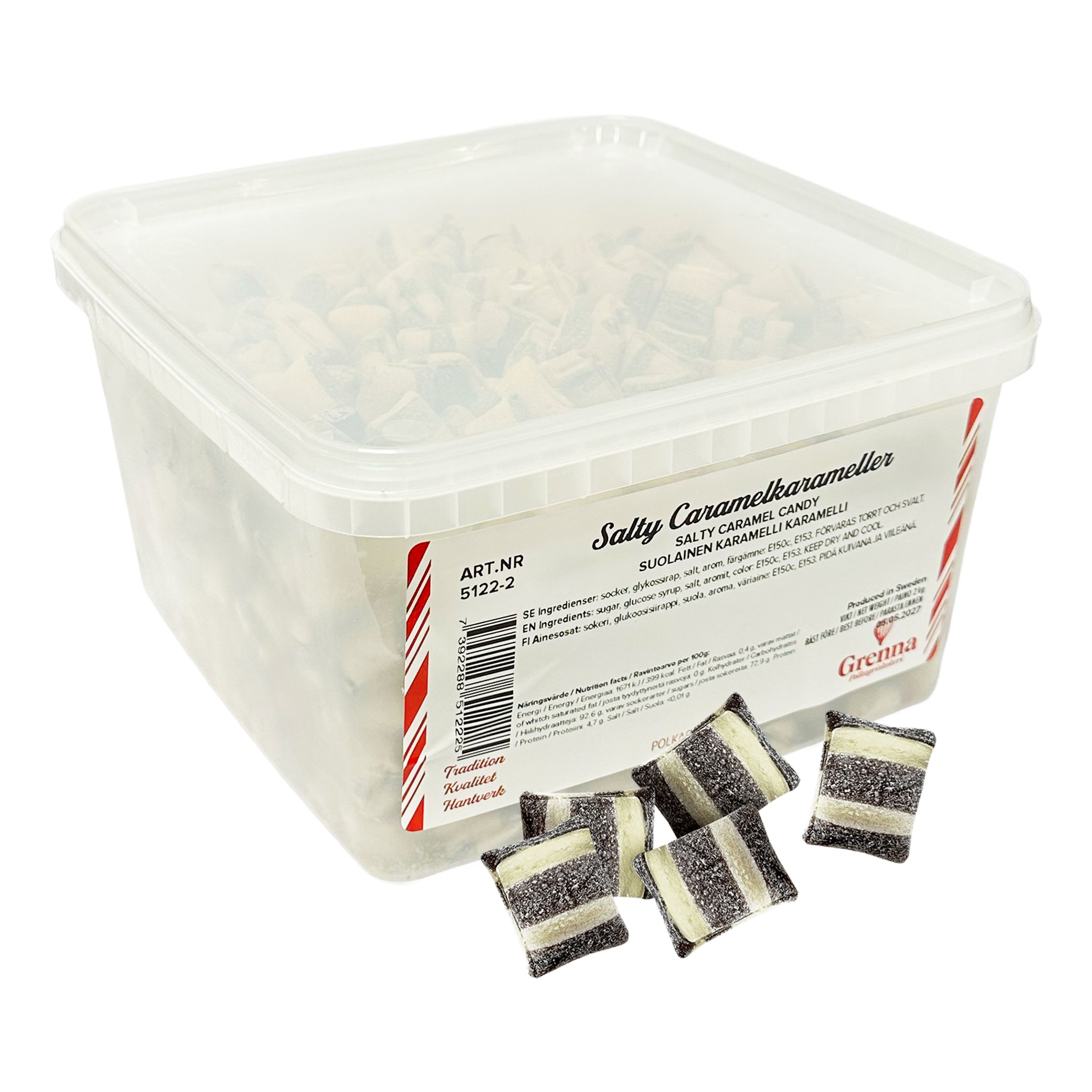 Salty Caramel Økonomipakke - 2 kg