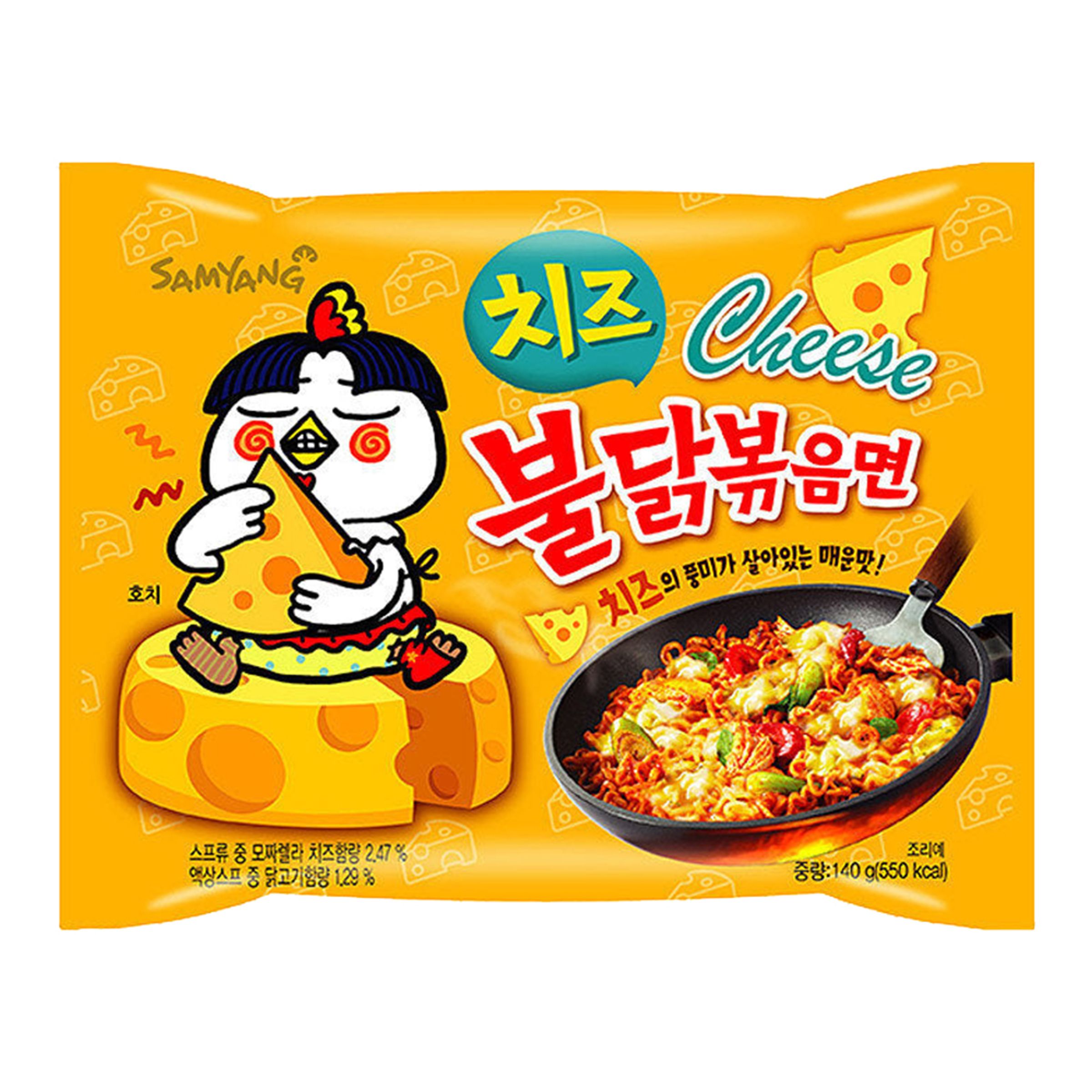 Samyang Hot Chicken Cheese Ramen Noodles - 1-pack