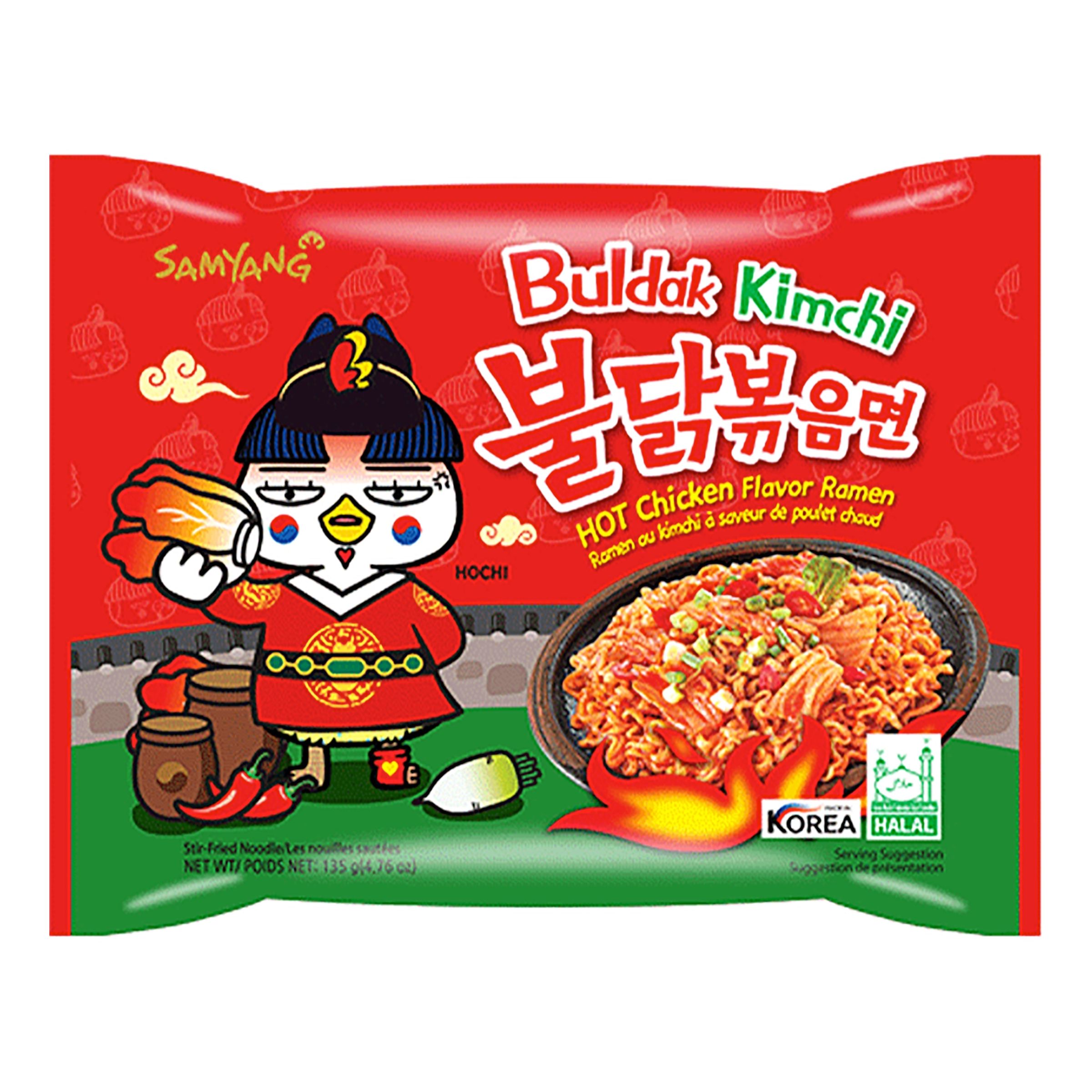 Läs mer om Samyang Hot Chicken Ramen Kimchi - 5-pack