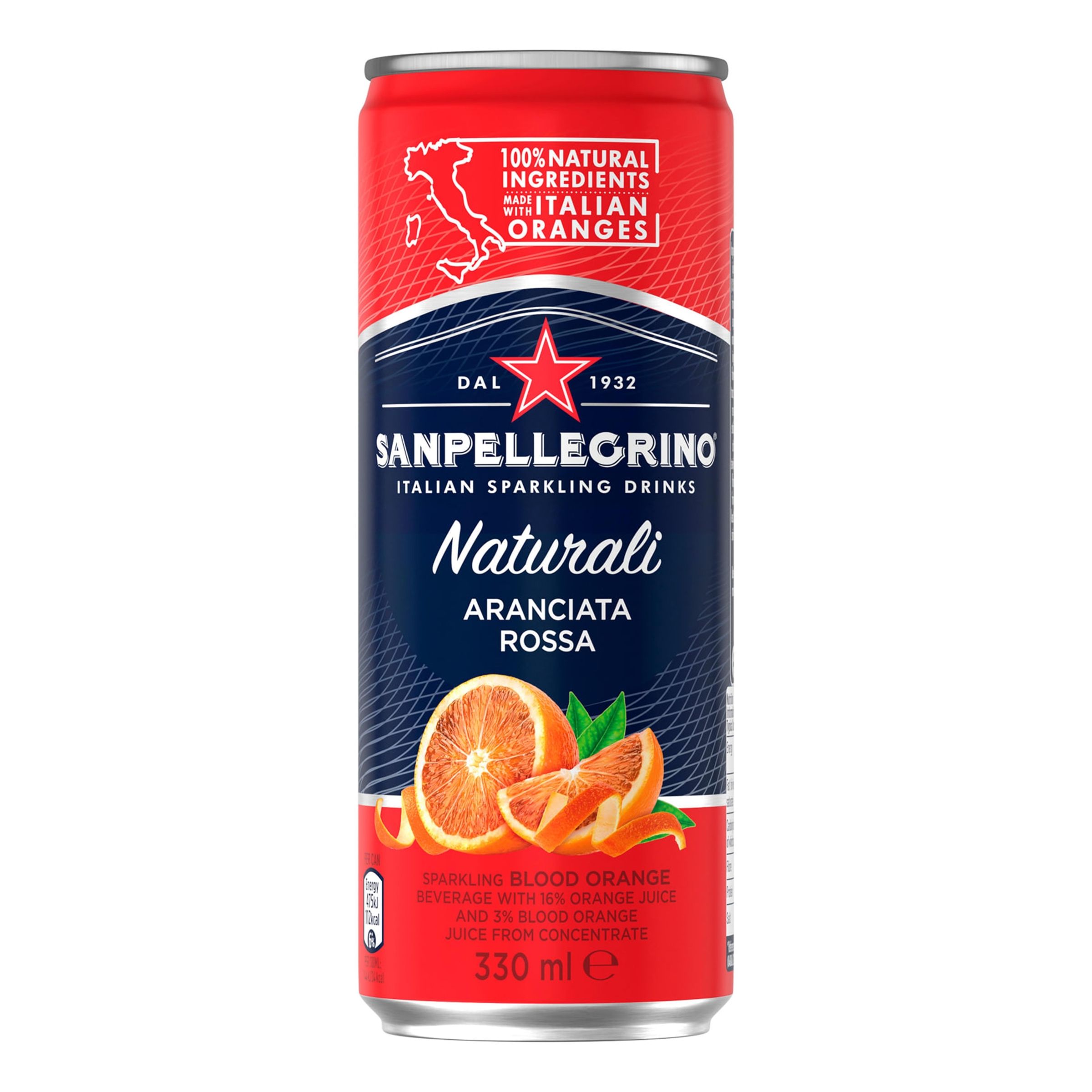 San Pellegrino Aranciata Rossa - 24-pack