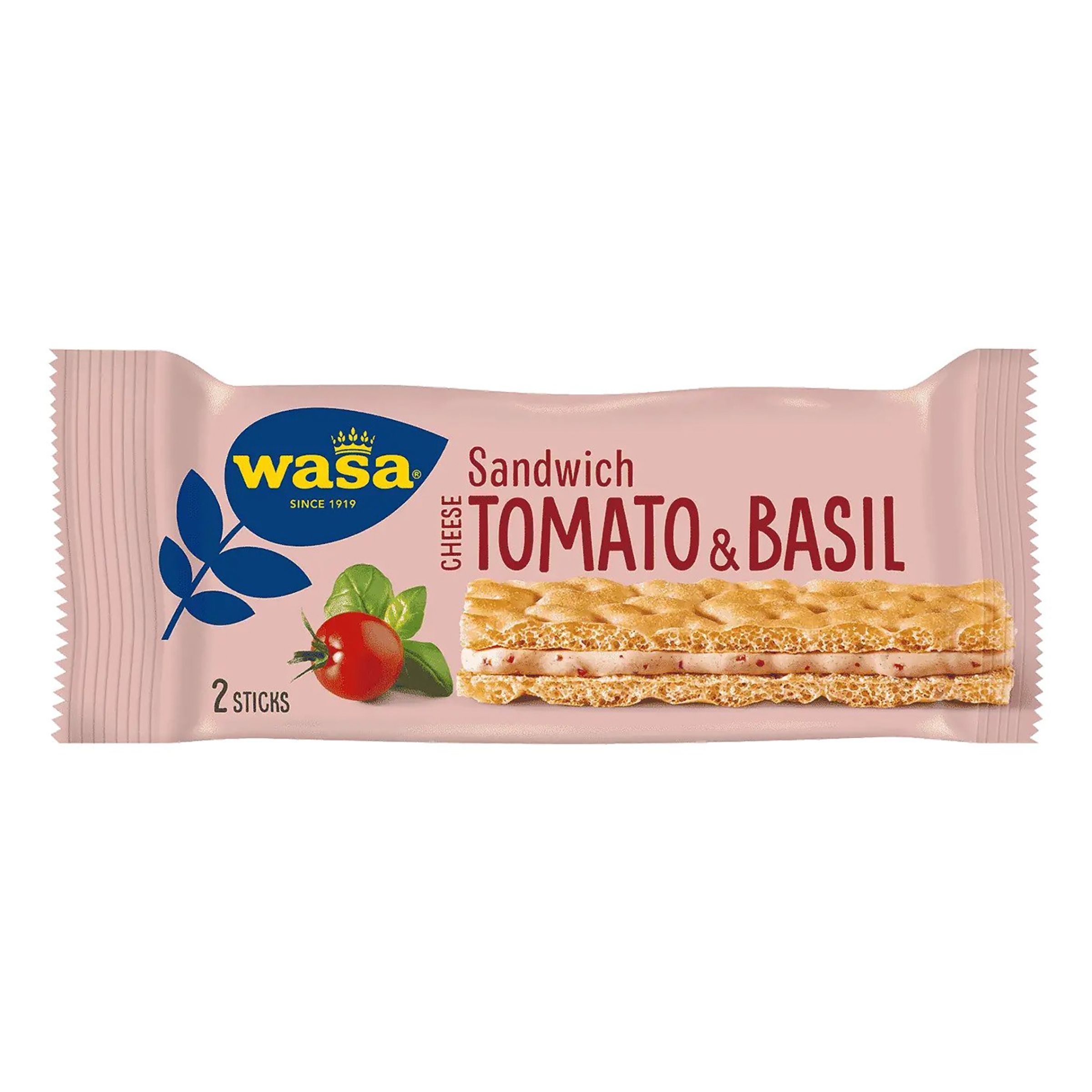 Wasa Sandwich Cheese Tomato & Basil - 1-pack