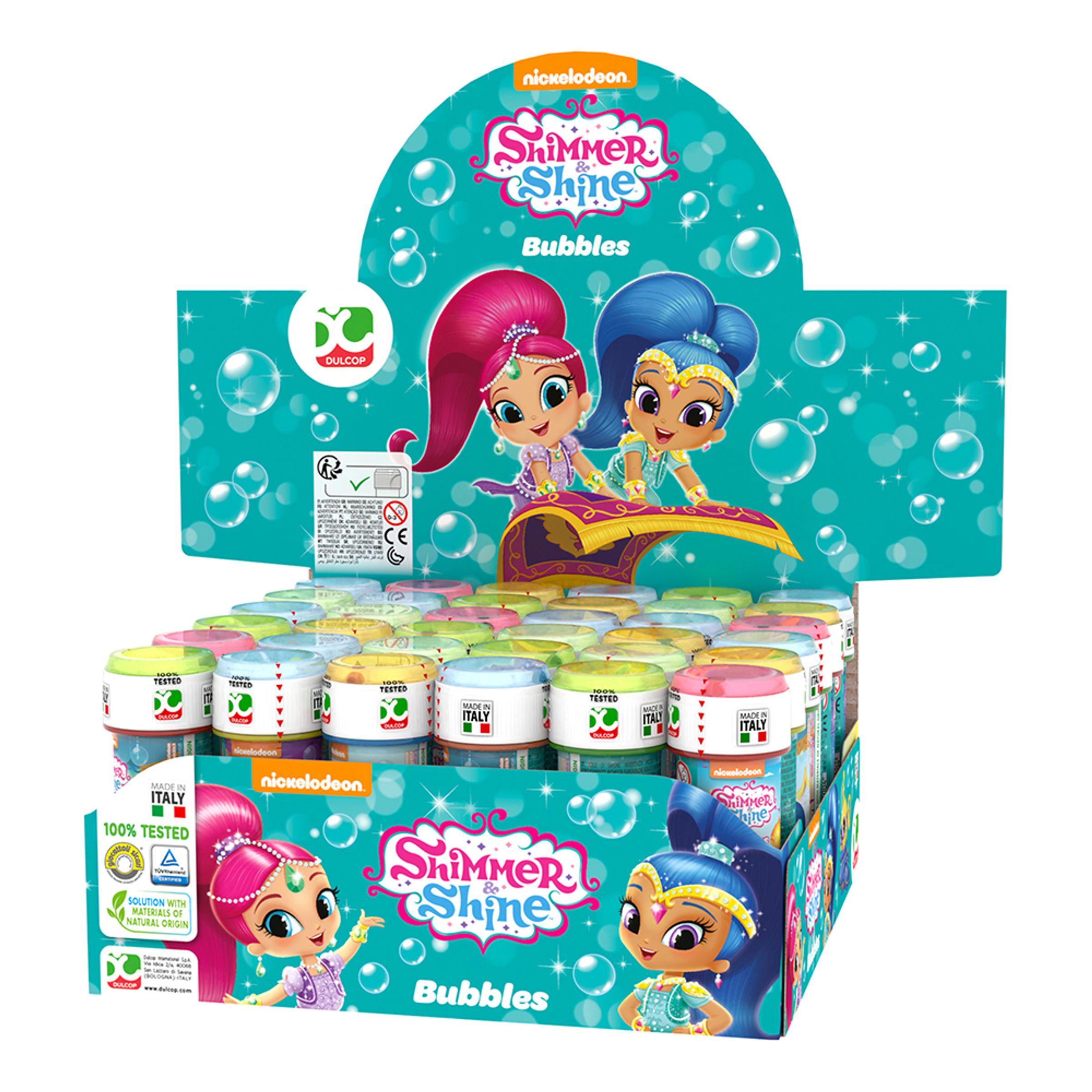 Såpbubblor Shimmer & Shine - 36-pack