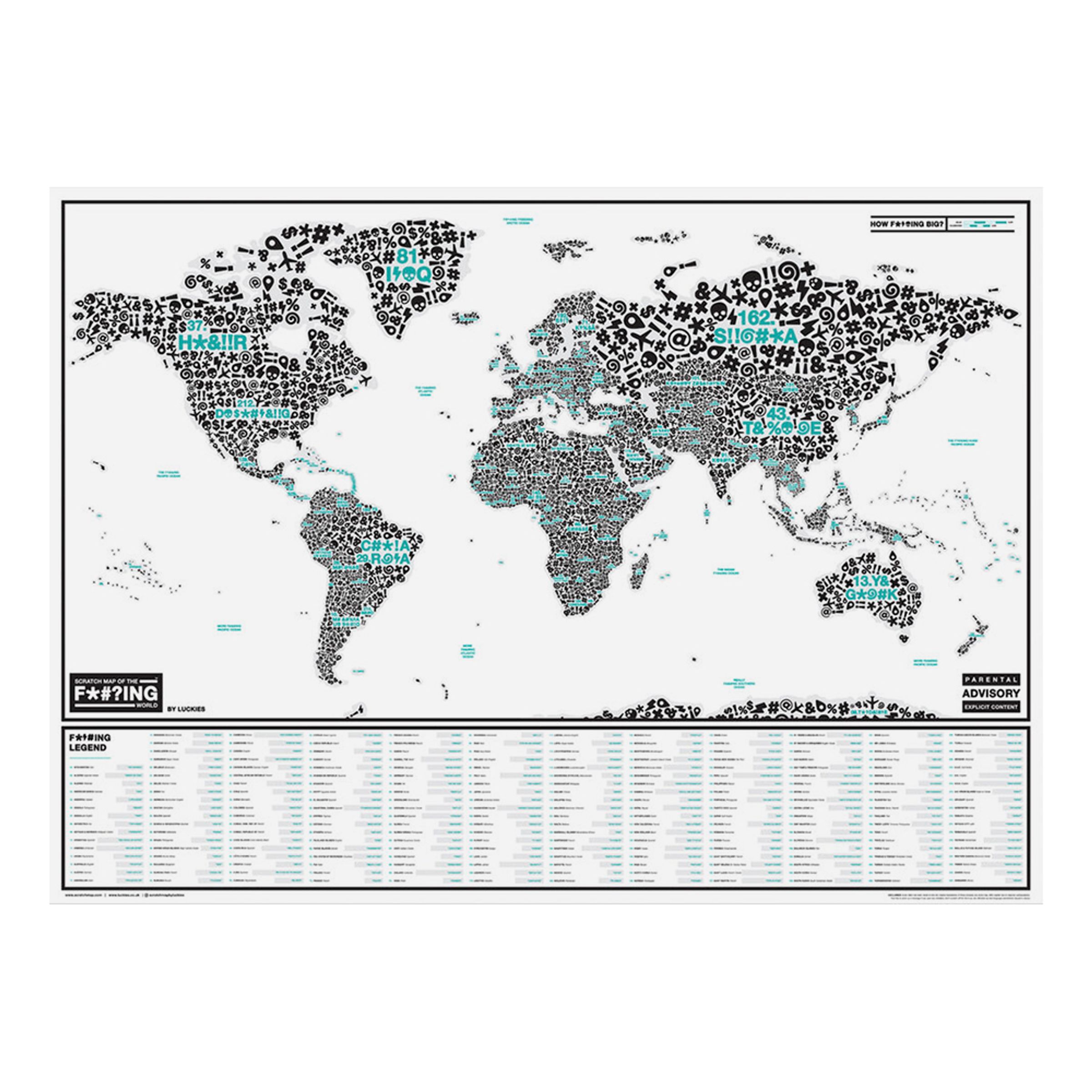 Scratch Map Svordomar