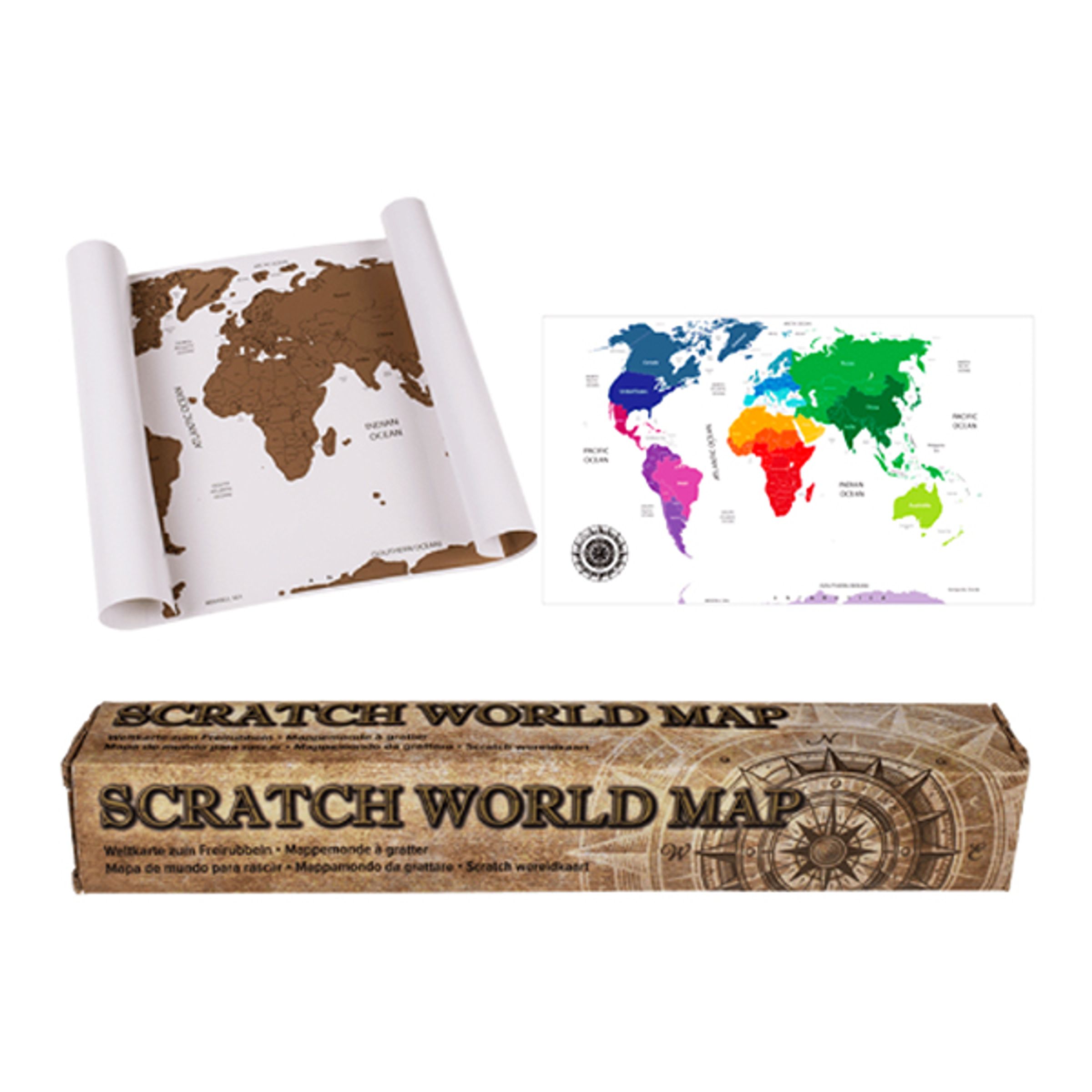 Scratch World Map Original