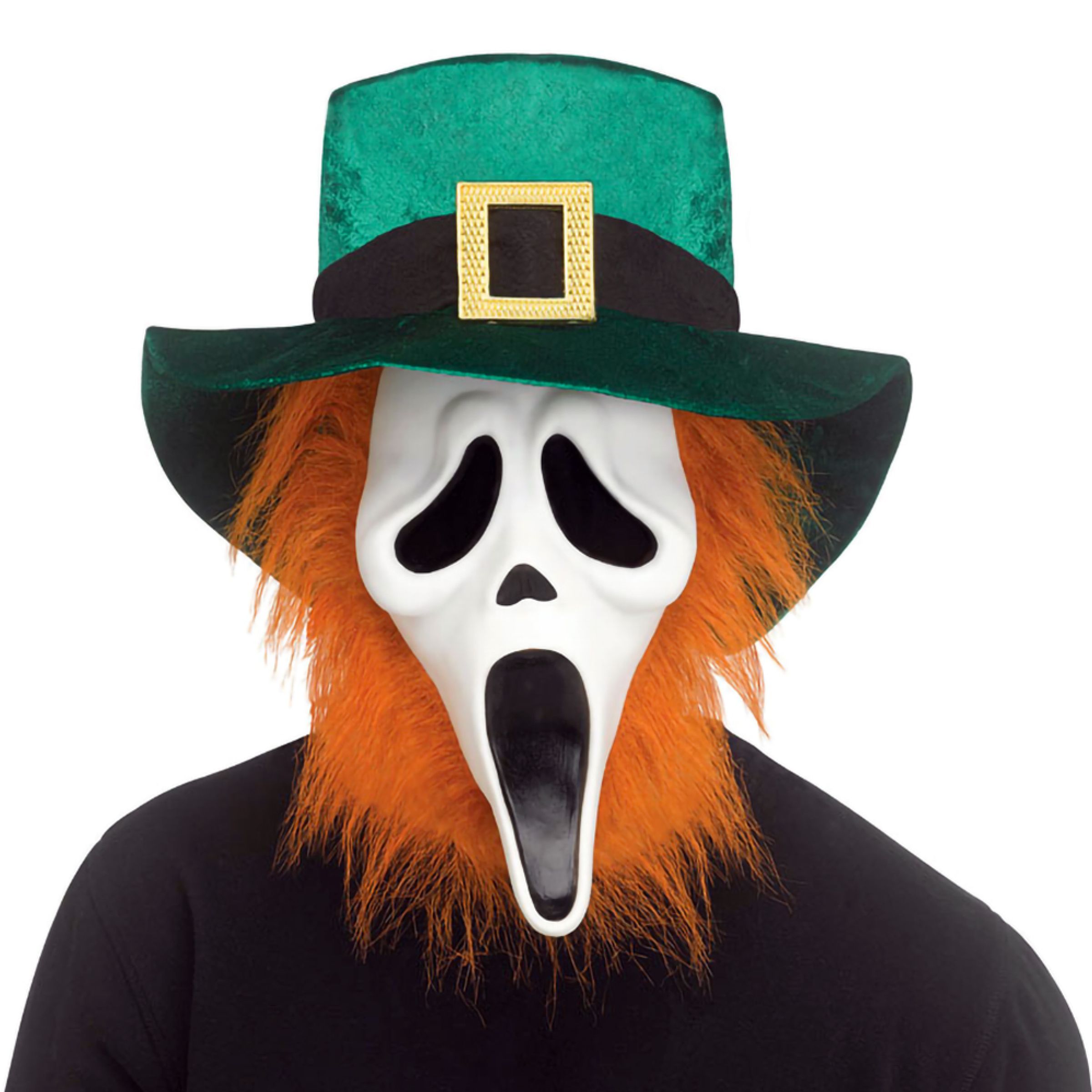 Scream Ghost Face St Patricks Mask - One size | Hem - Maskerad - Masker - Halloweenmasker | Maskeradspecialisten