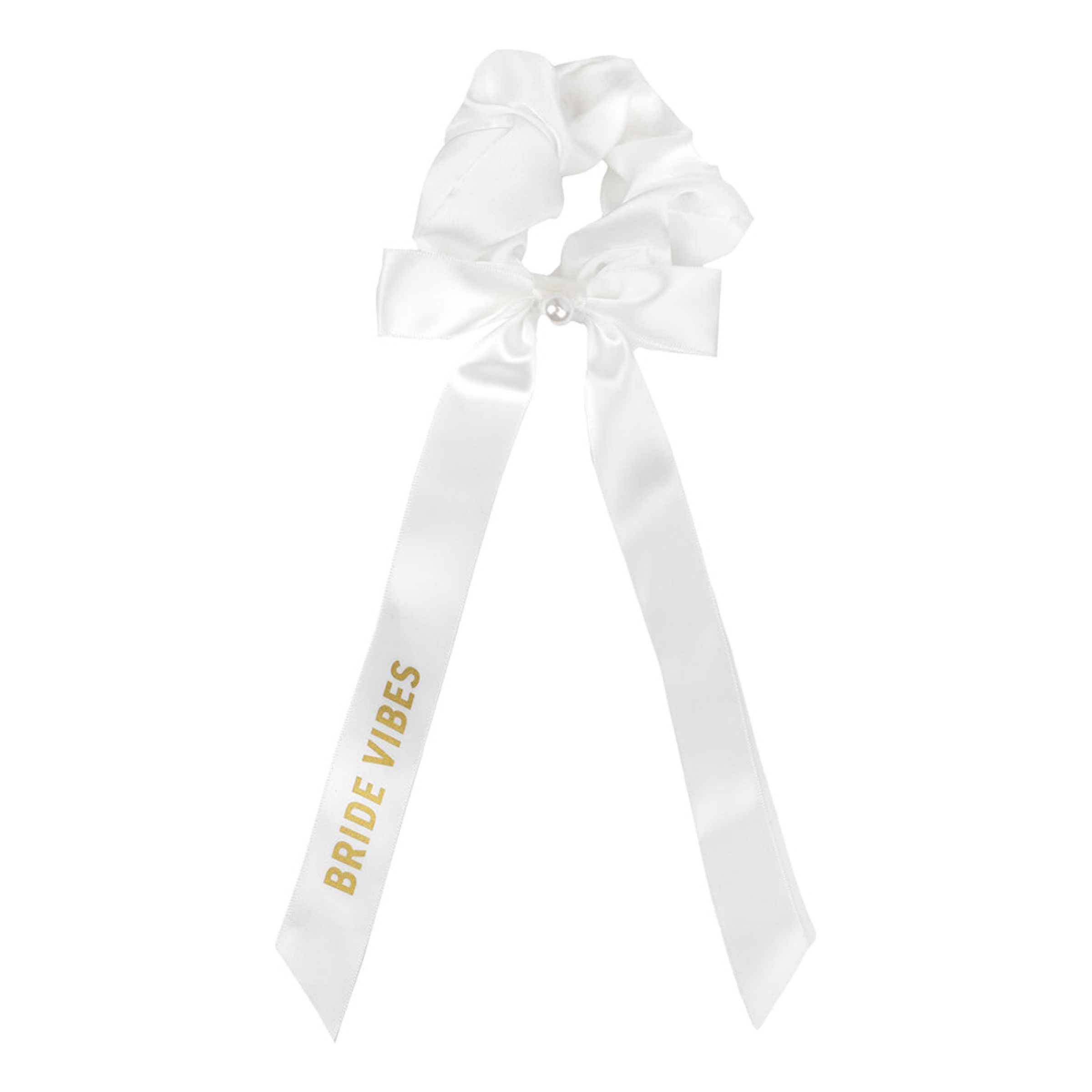 Scrunchie Bride Vibes | Hem - Teman - FĂ€rger - Vit | Pryloteket