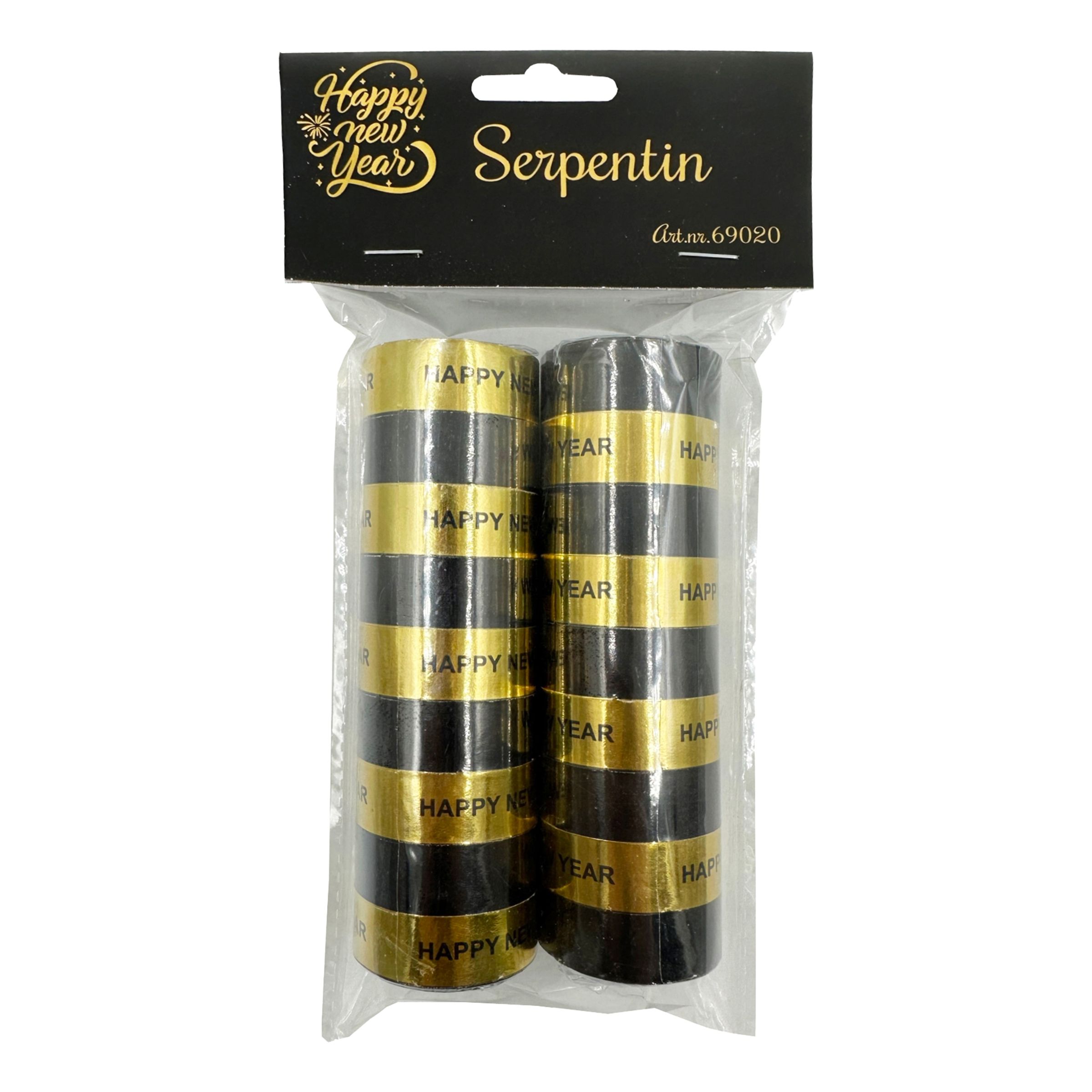 Serpentin Happy New Year - 2-pack