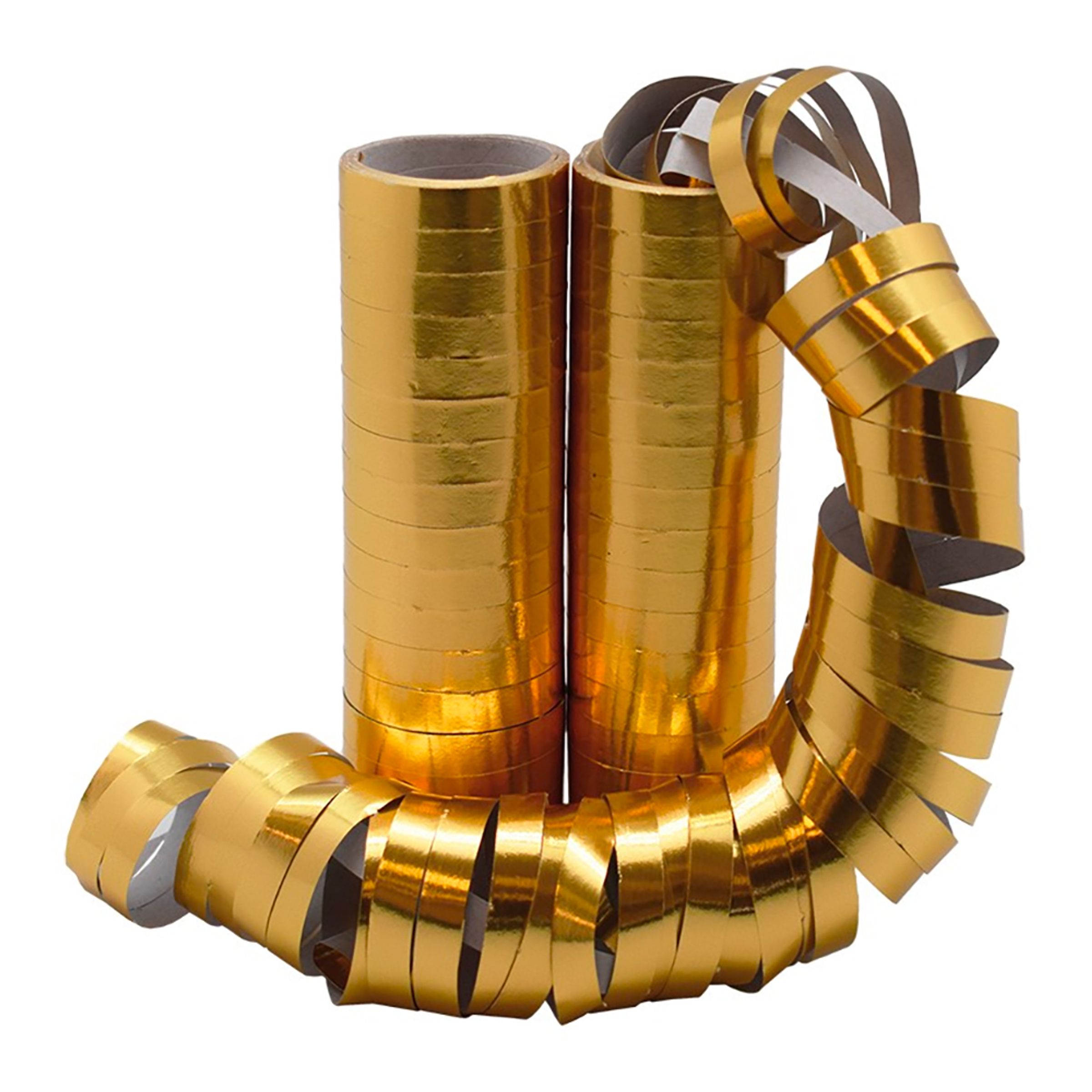 Läs mer om Serpentiner Guld Metallic - 2-pack