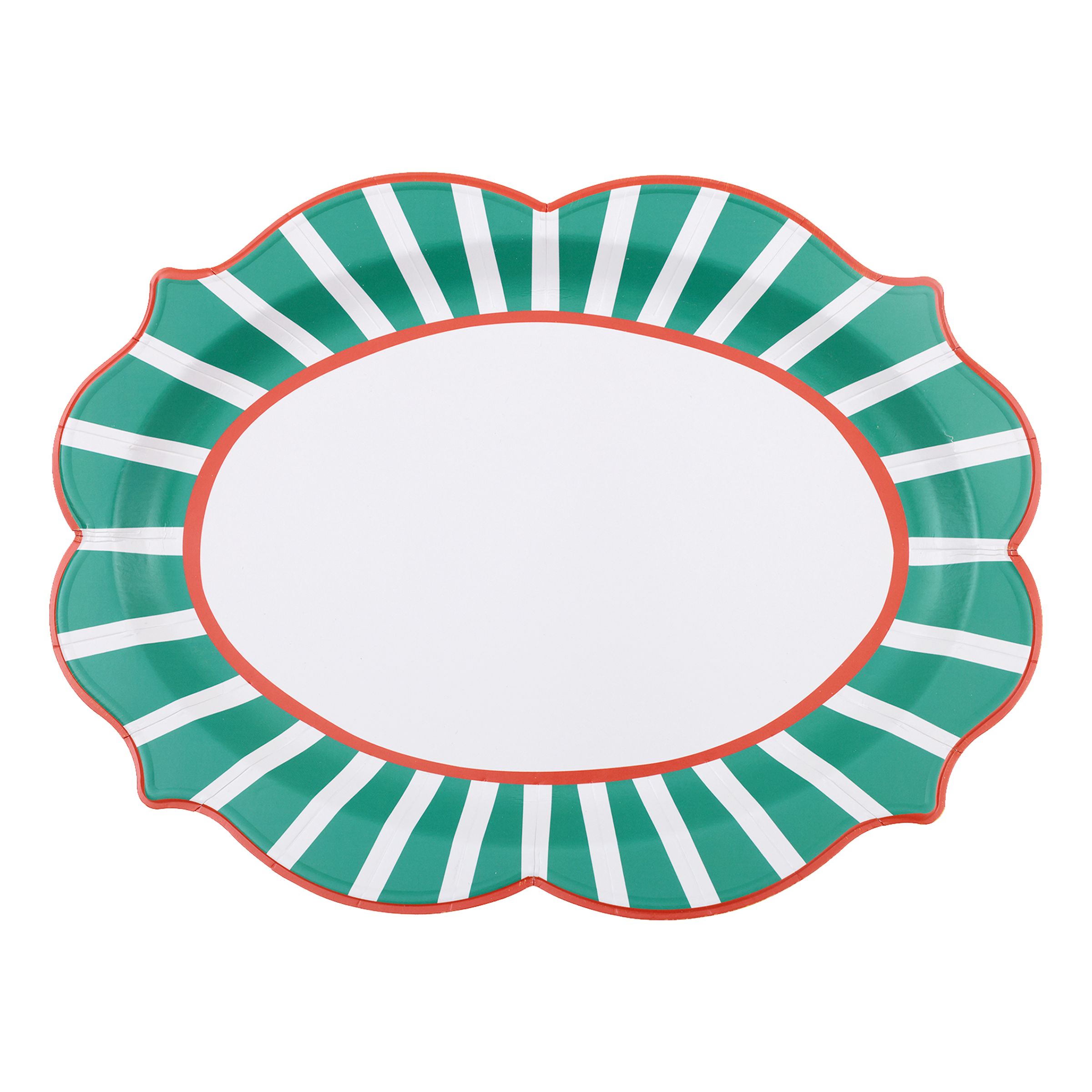 Serveringsbricka Grön/Orange | Hem - Bartillbehör - Barutrustning - Serveringsbrickor | Pryloteket