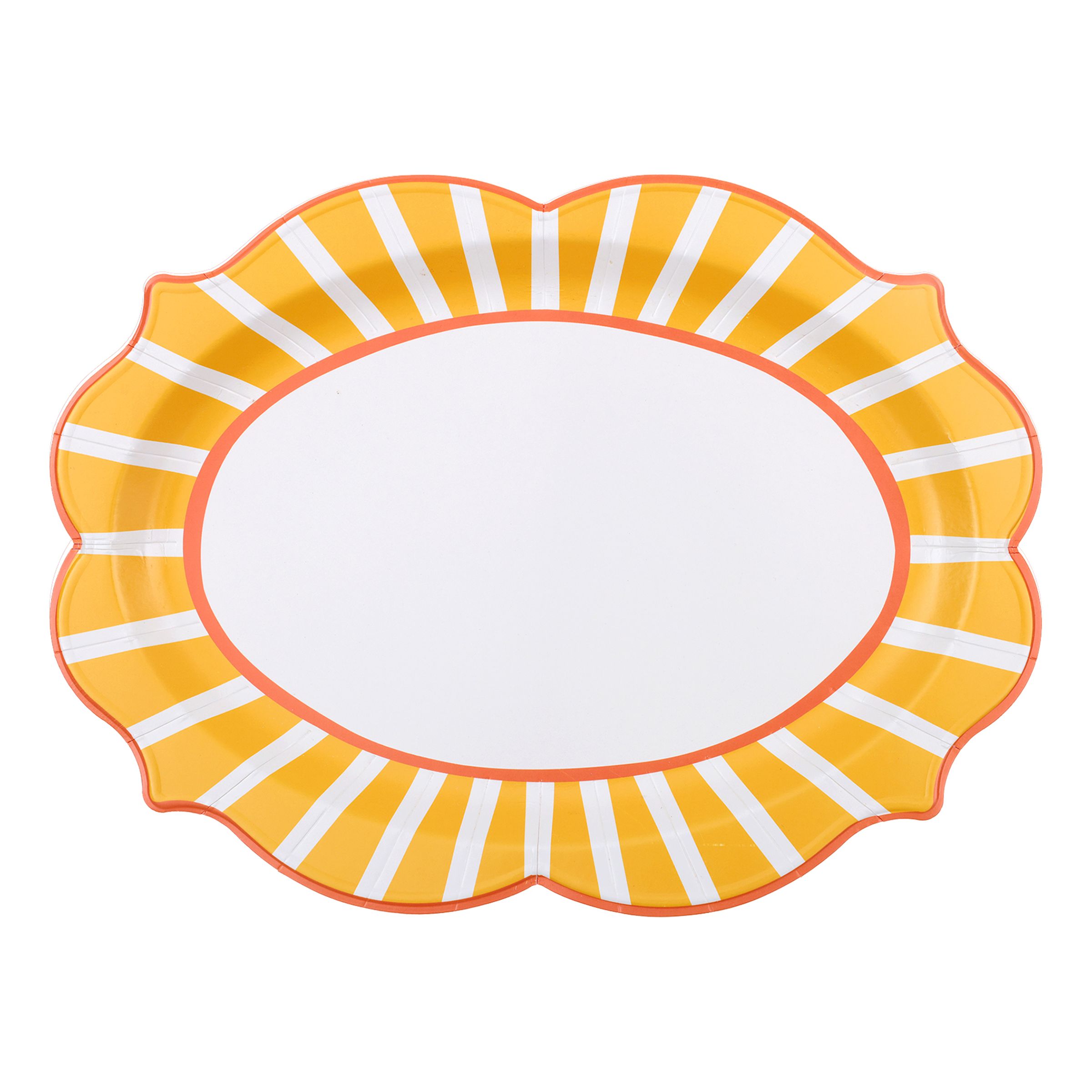 Serveringsbricka Gul/Orange | Hem - Bartillbehör - Barutrustning - Serveringsbrickor | Pryloteket