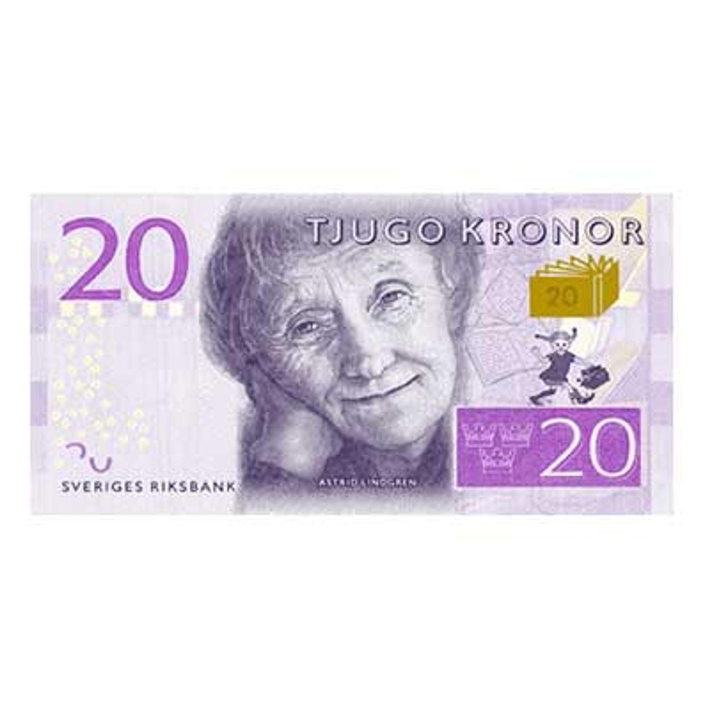 Läs mer om Servett 20-kronorssedlar - 10-pack