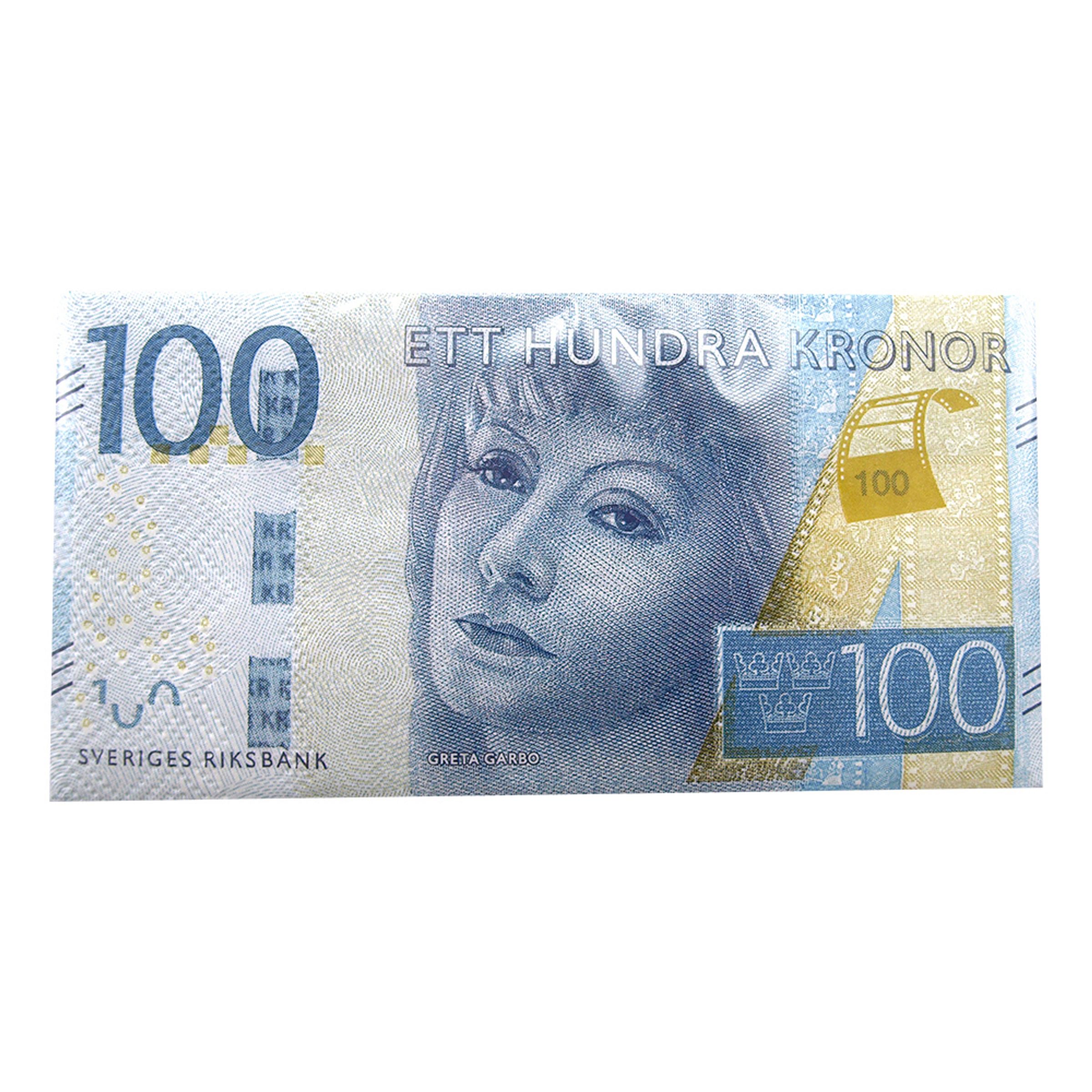 Servetter 100-kronorssedlar - 10-pack