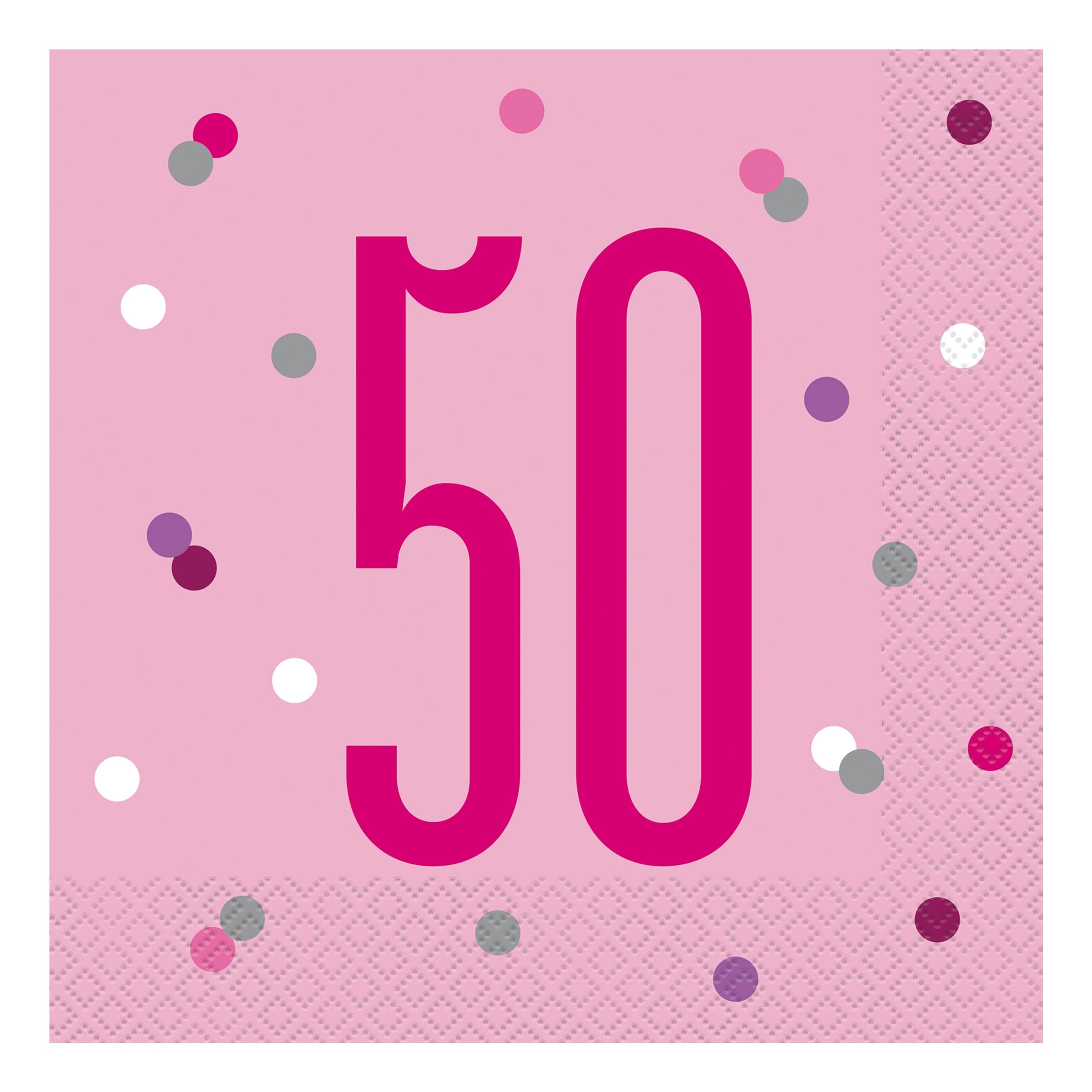 Servietter 50 Lyserød