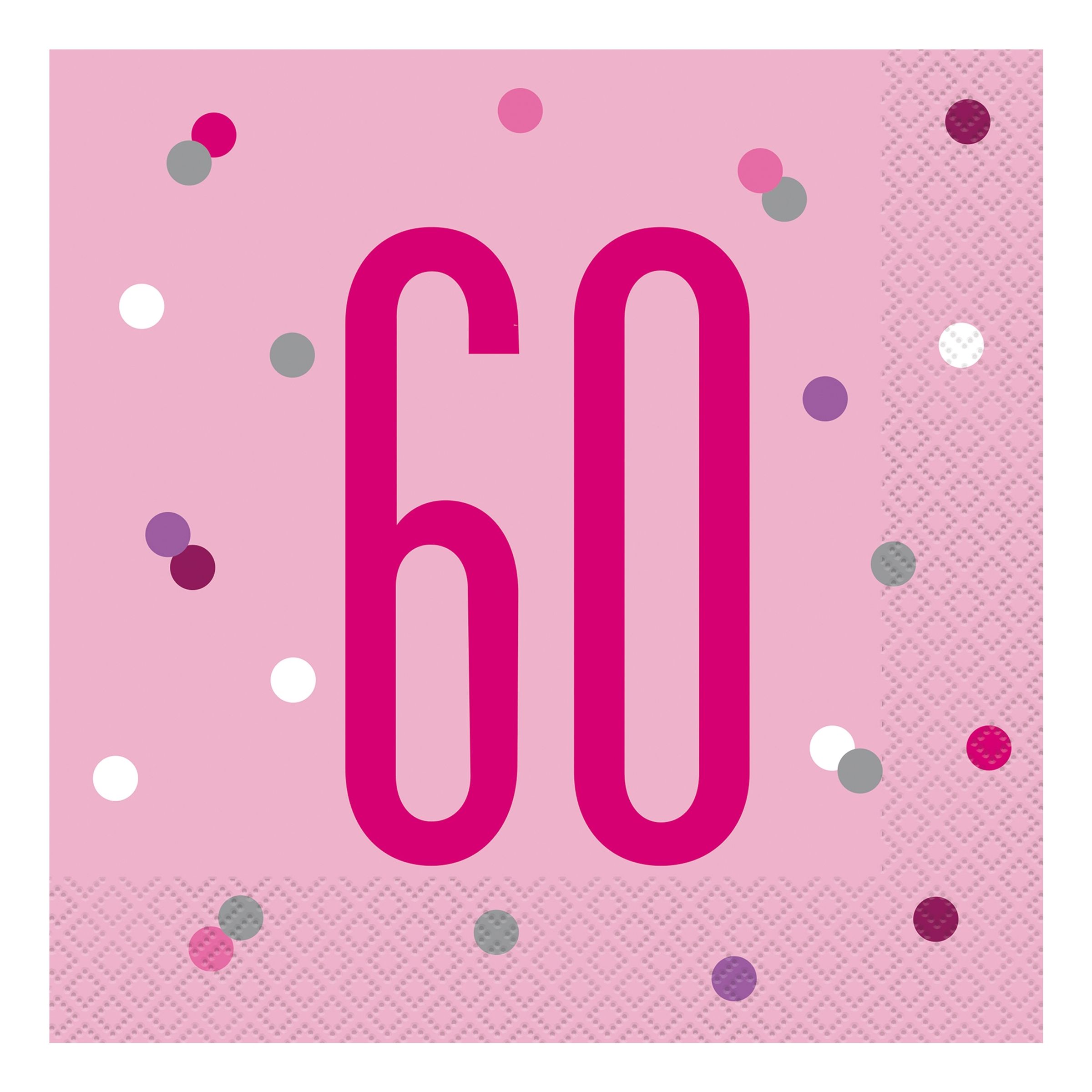 Servietter 60 Lyserød