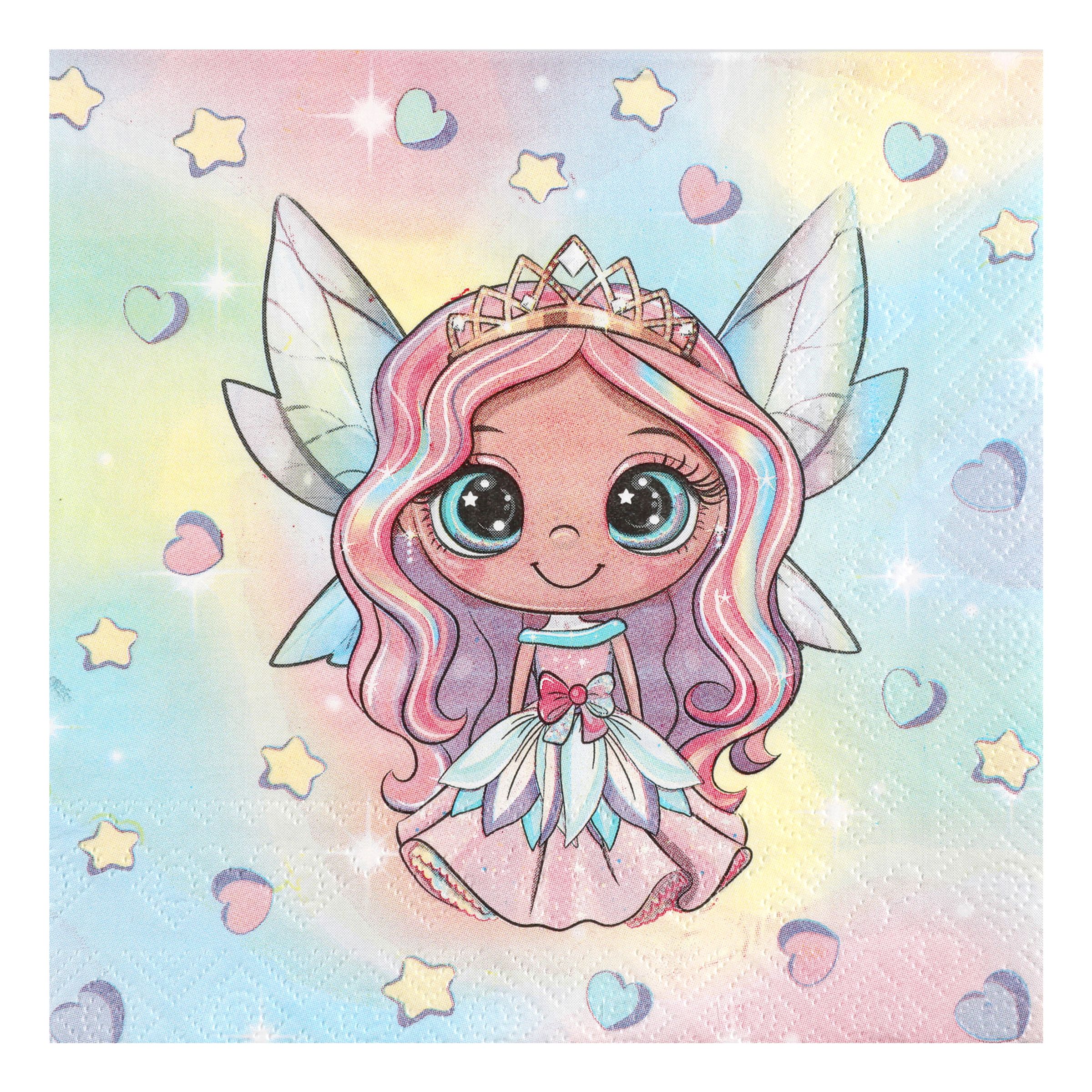 Servetter Älva - 20-pack | Hem - Festartiklar - Dukning - Servetter | Pryloteket