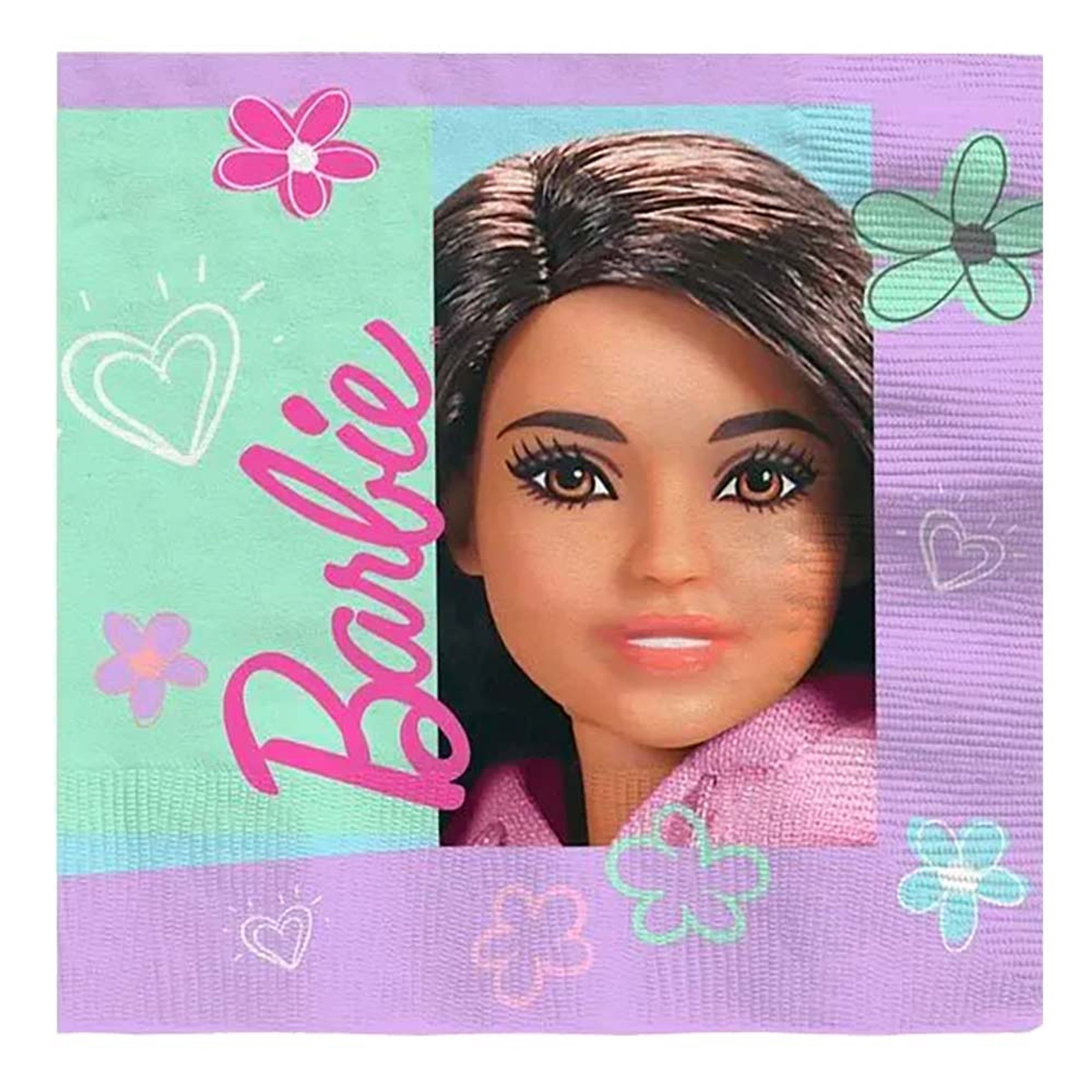 Läs mer om Servetter Barbie - 16-pack
