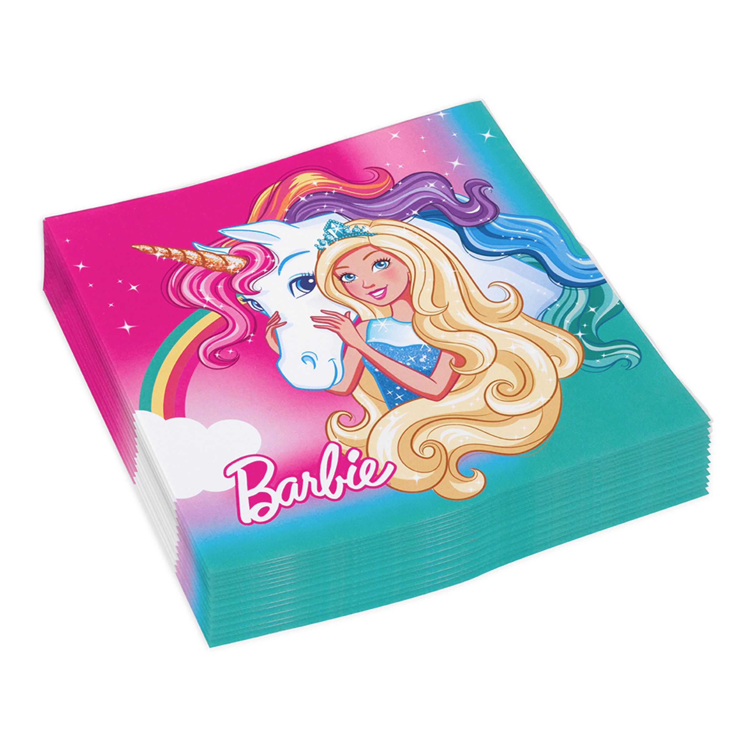 Läs mer om Servetter Barbie Dreamtopia - 20-pack