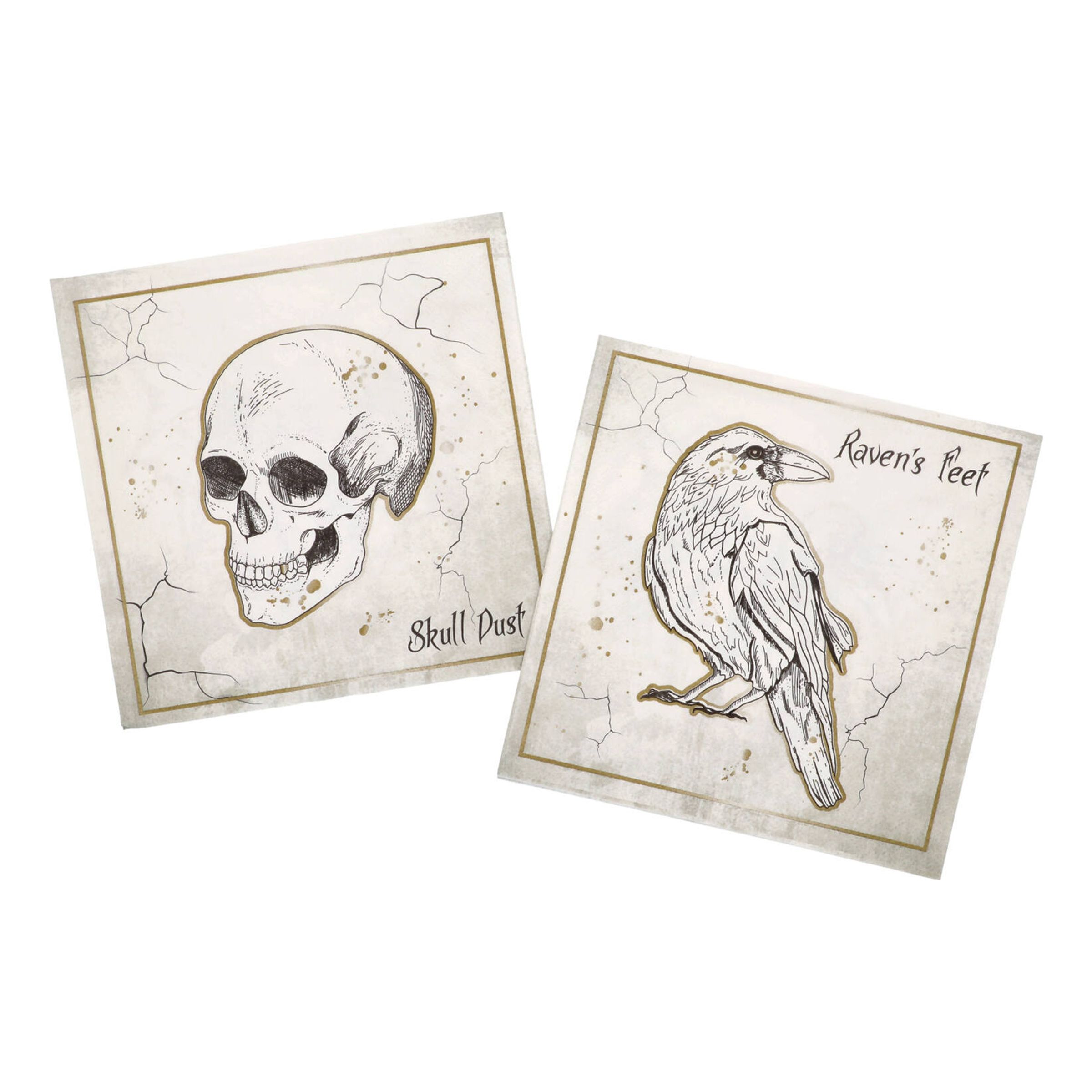Servietter Creepy Curiosities - 20-pak