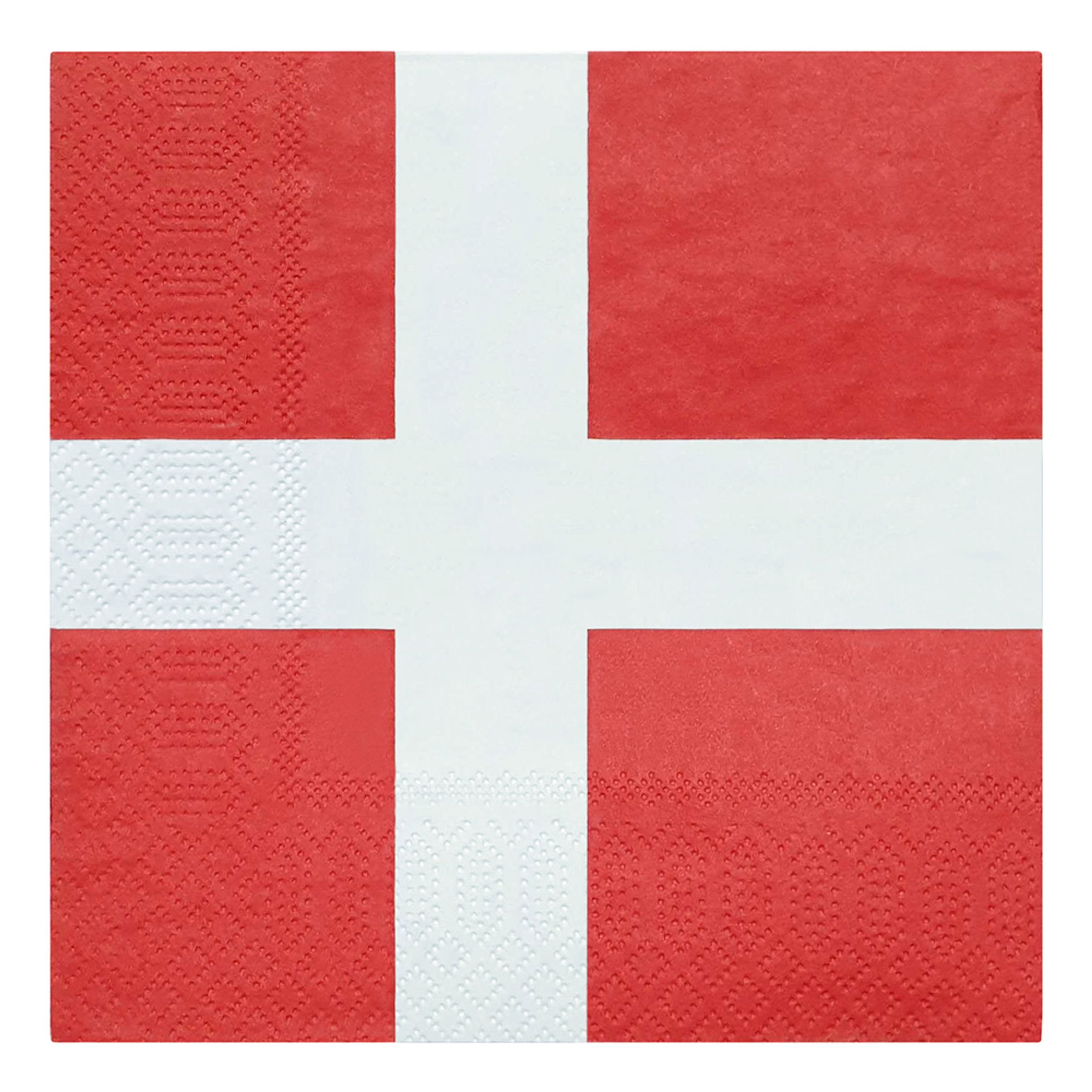 Läs mer om Servetter Danska Flaggan - 20-pack