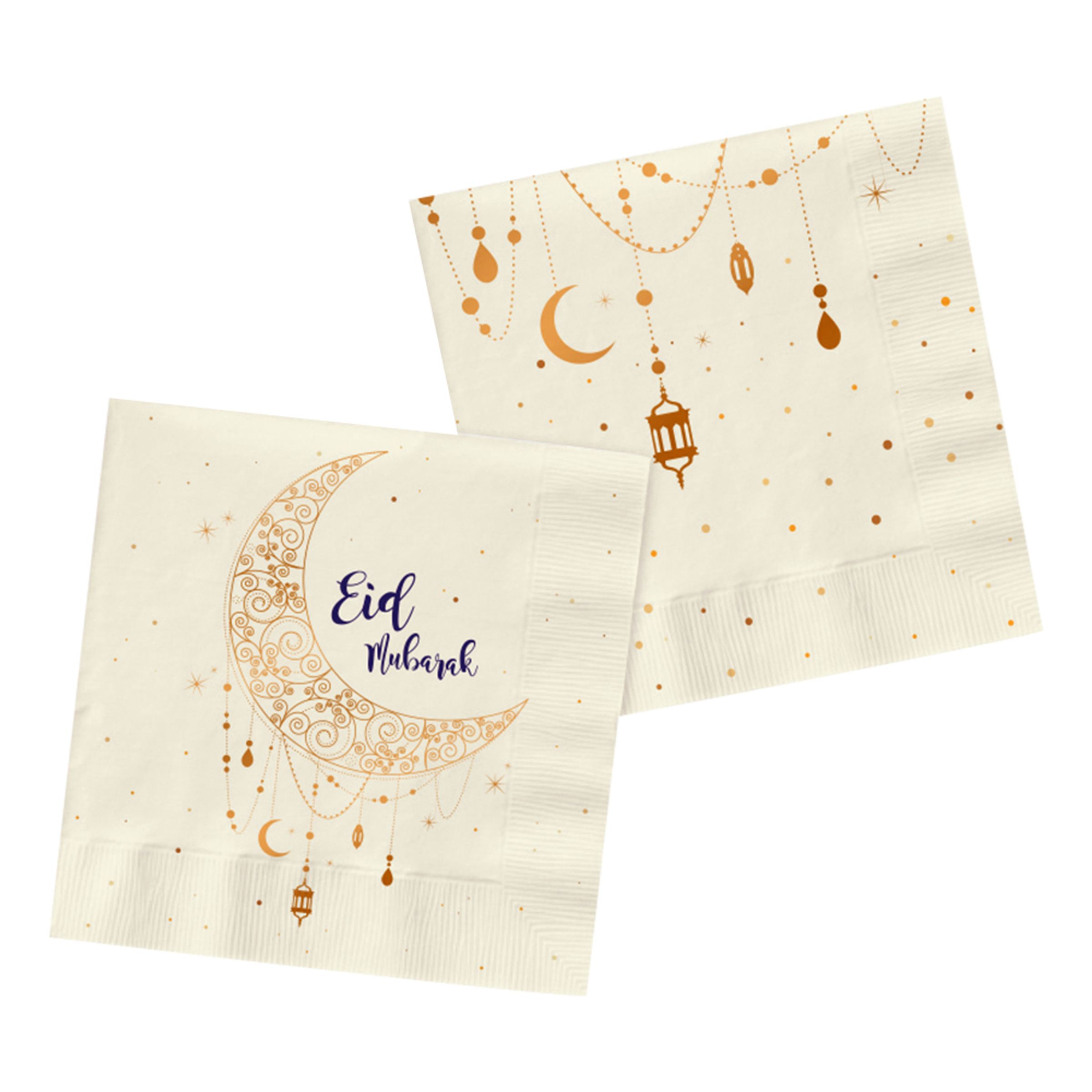 Läs mer om Servetter Eid Mubarak - 20-pack