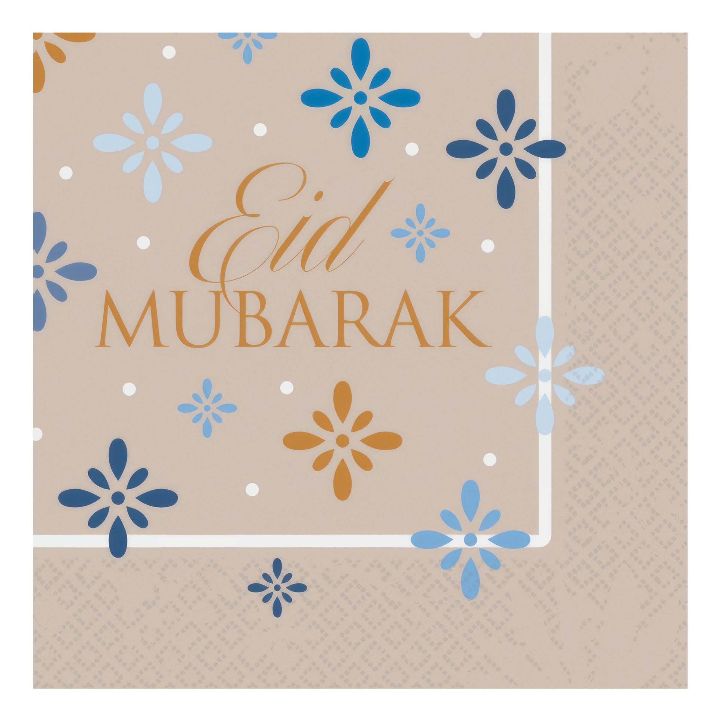 Läs mer om Servetter Eid Mubarak - 16-pack